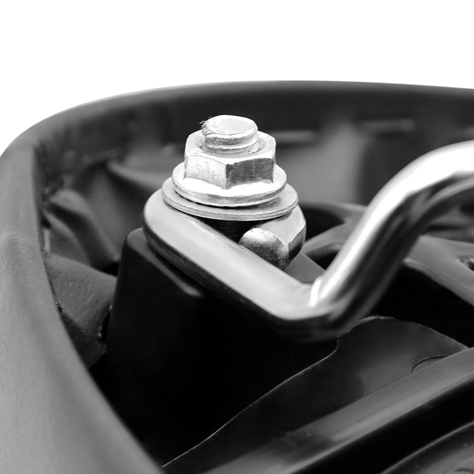 Wide Bike Saddle, PU Waterproof Seat, Universal Replacement Breathable Shock Resistance Exercise Bike Seat for Men and Women