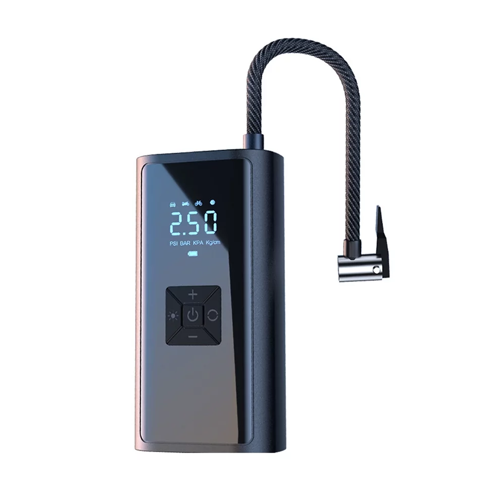 Dazzduo Electric inflator,Bank Mobile 12V Car Tire 150PSI Air Compressor Tire Compressor 4500mAh Bank Tire Inflator 150PSI 4500mAh Bank Mobile Car Tire Inflator Air Compressor 4500mAh