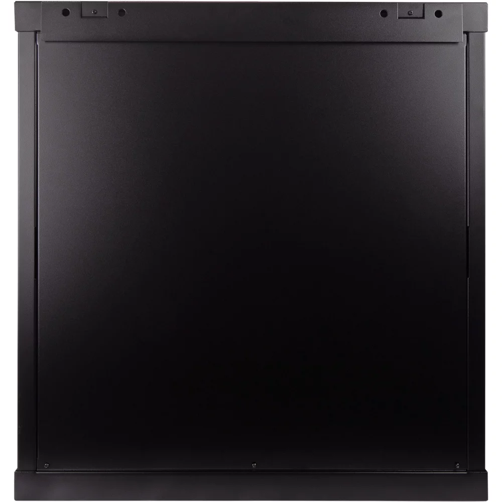 NavePoint 12U Server Rack Enclosure - 23.6” Deep, 12U Wall Mount Network Cabinet with Locking Perforated Door, 19” IT Equipment Compatible, 12U Network Rack, Removable Side Panels, Black