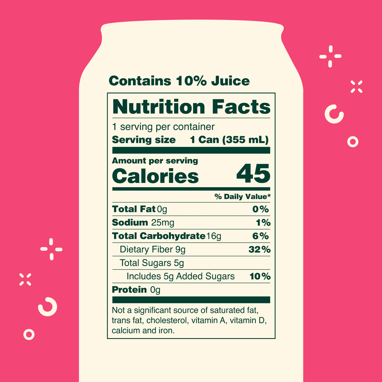 OLIPOP Prebiotic Soda, Cherry Vanilla, 12 fl oz