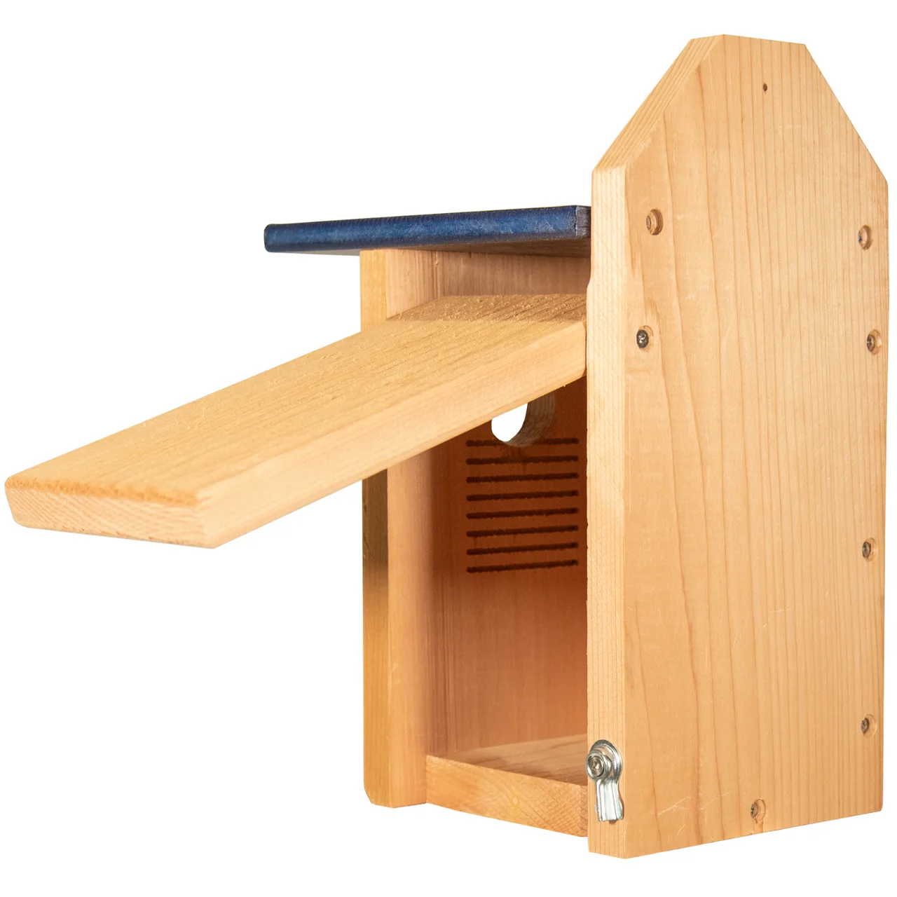 Cedar Standard Bluebird House (Blue)