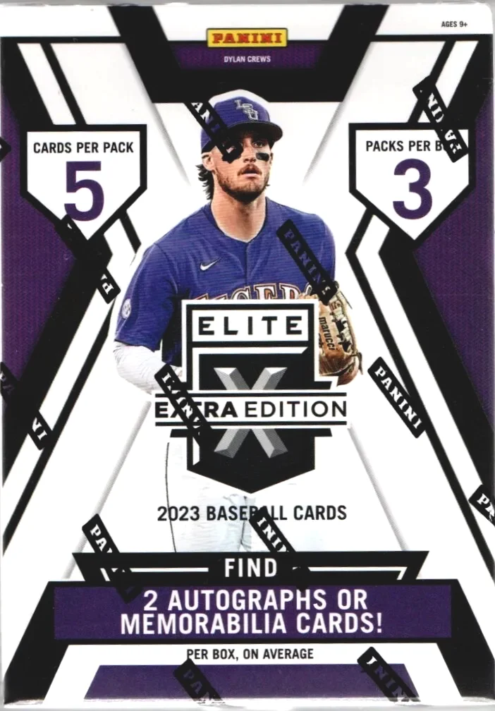 2023 Panini Elite Extra Edition Baseball Blaster Box Trading Cards