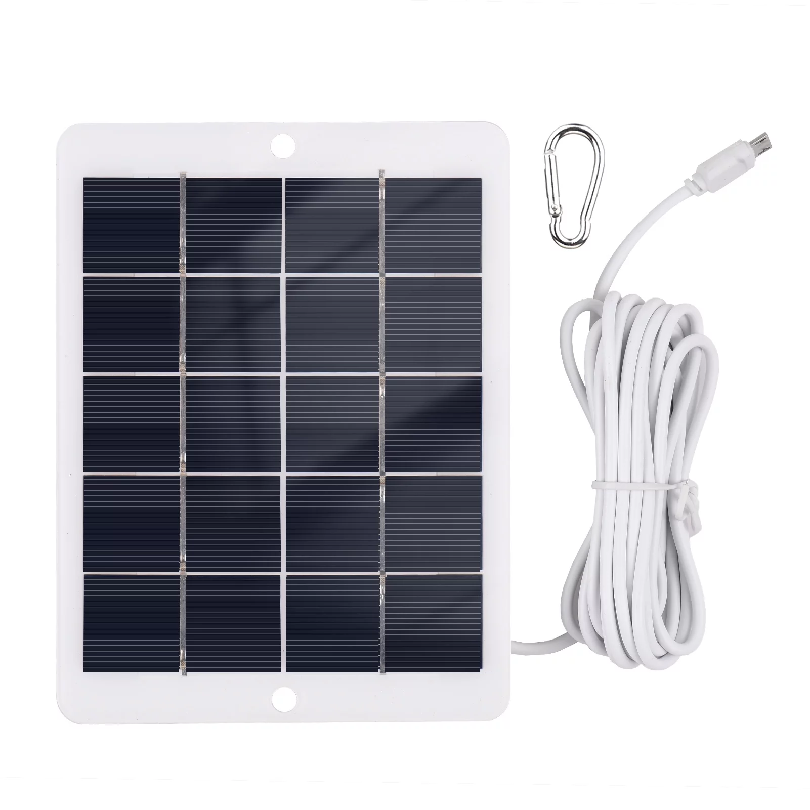 Pristin Charger,Solar r Waterproof mewmewcat Panel r  5V Portable Solar Mobile Fans Monitor Camera  USB 3W 5V Portable Fans LED Monitor Solar Panel  U-SB Mobile Fans L-ED Monitor ANRIO