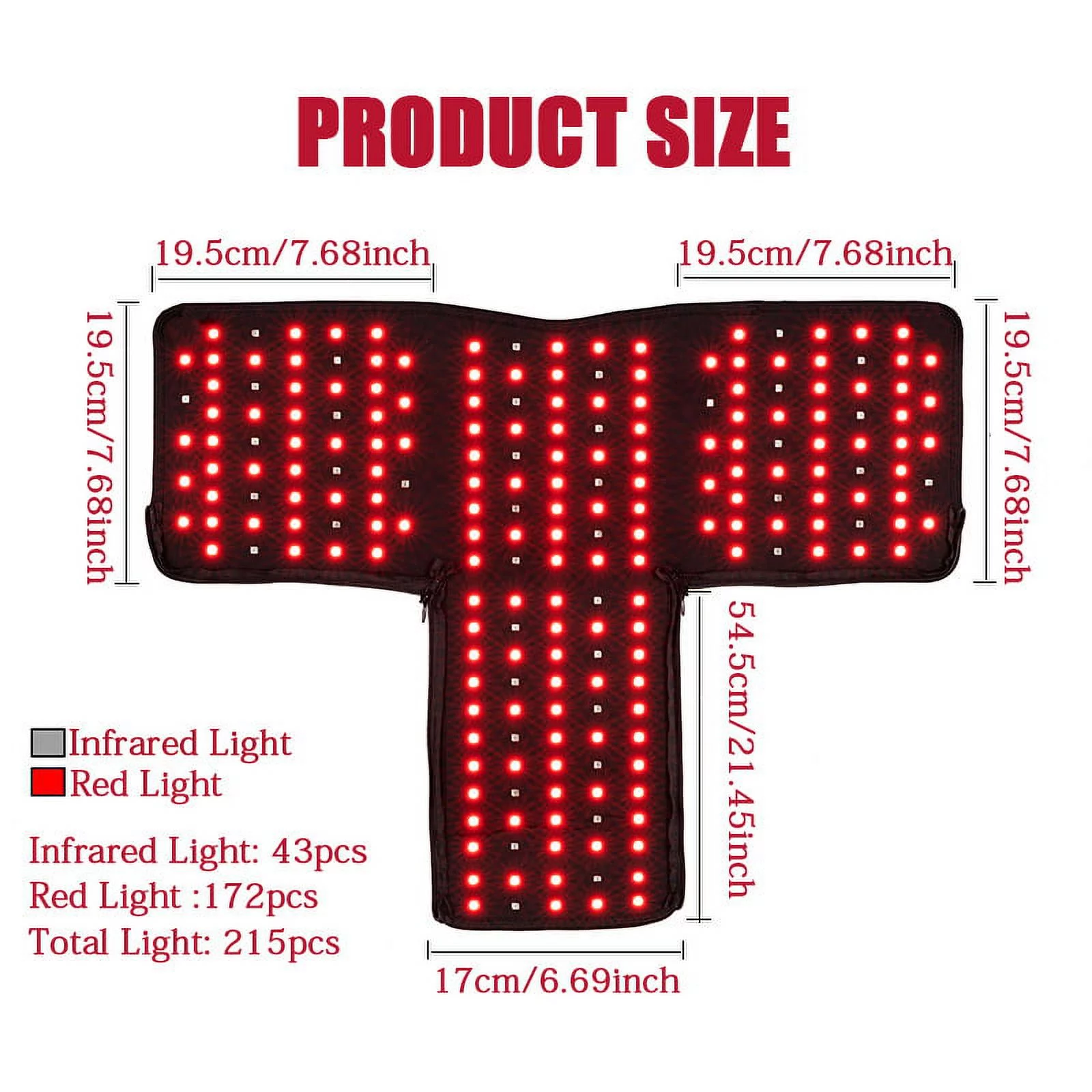 Red Light Hats for Hair Regrowth, Infrared light therapy Treatment for Thinning Hair Comb,Hair Growth Cap
