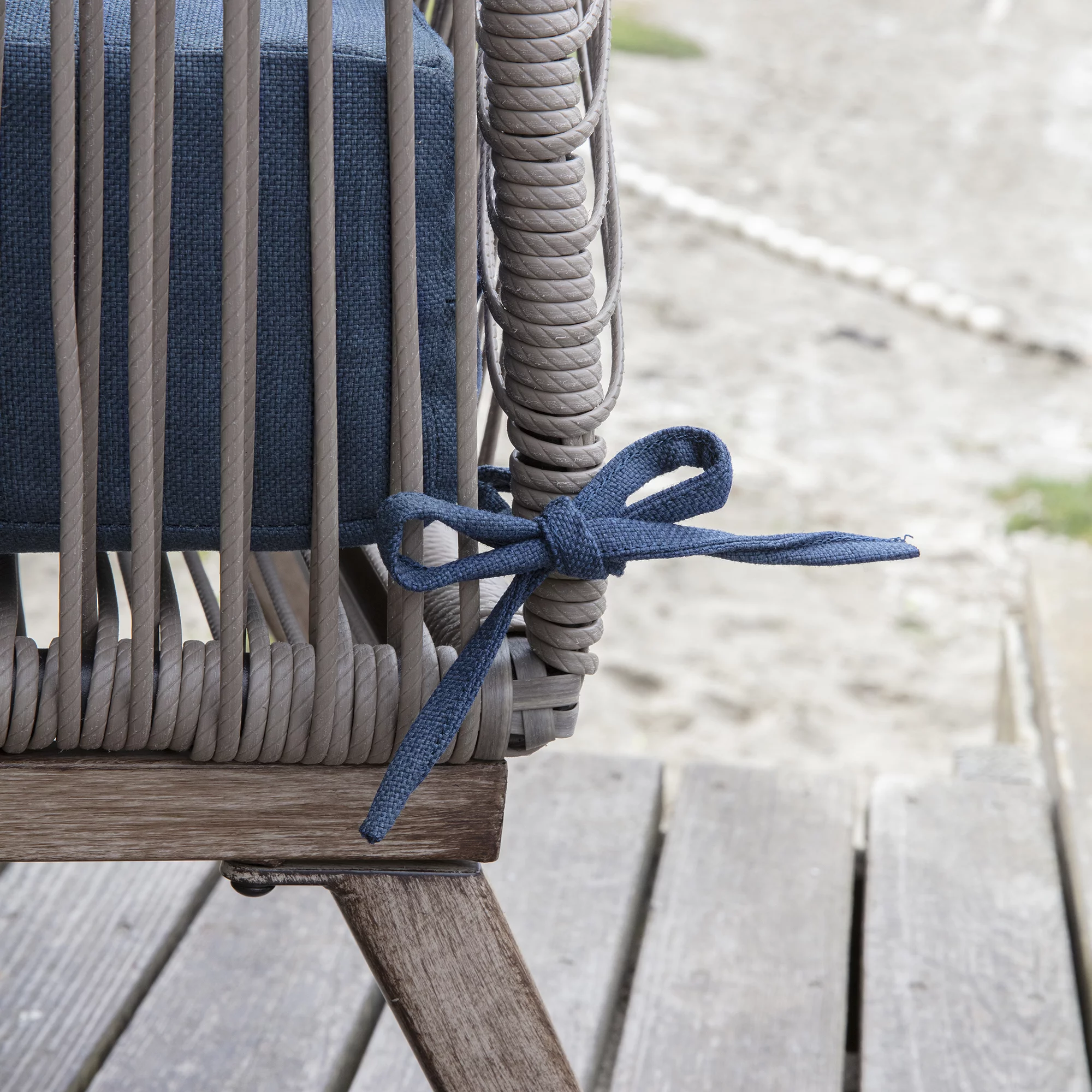 Arden Selections Oceantex Outdoor Deep Seating Cushion Set 24 x 24, Ocean Blue