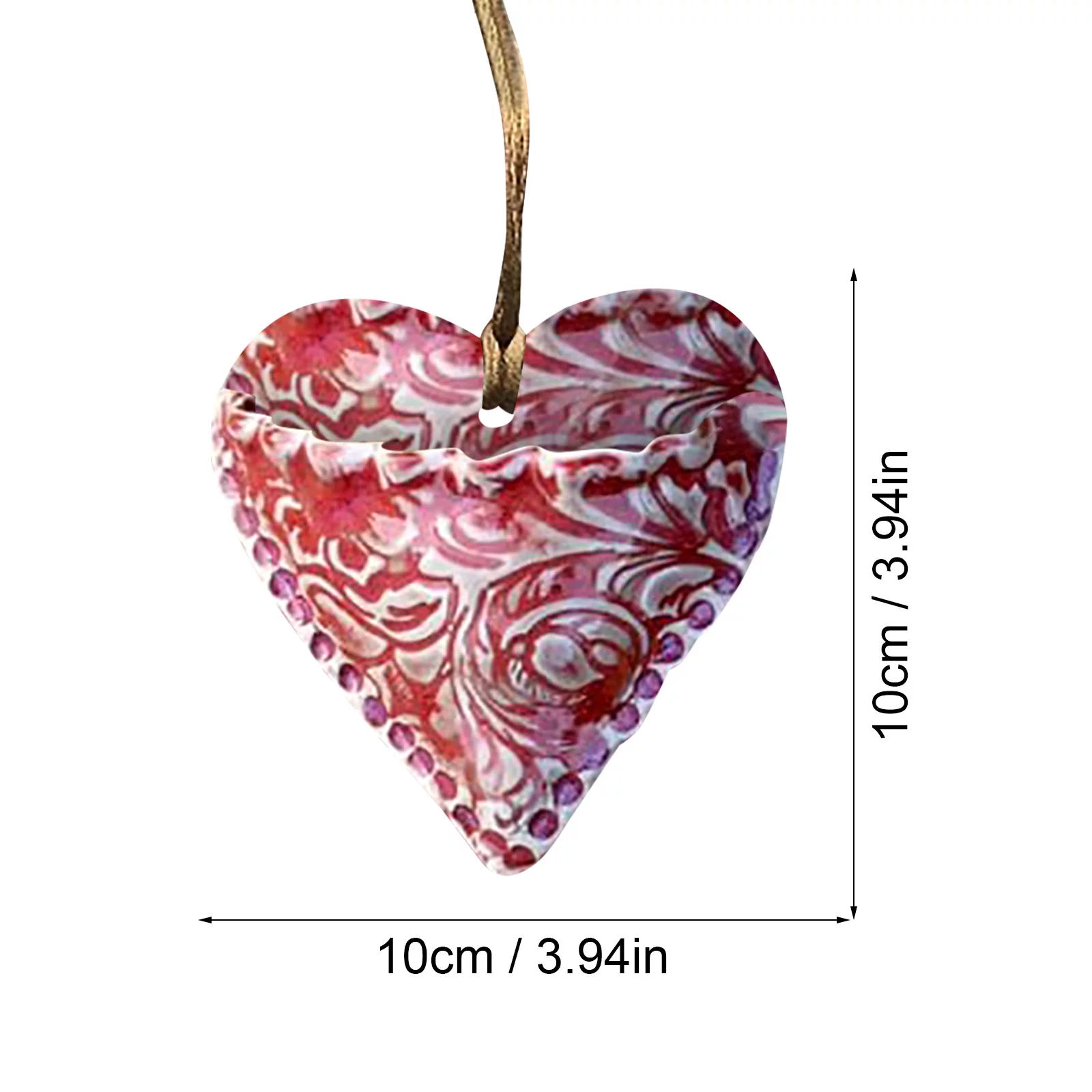 Heart Shaped Decoration Planting Succulent Heart Shaped Pocket Flower Pot Garden Decoration