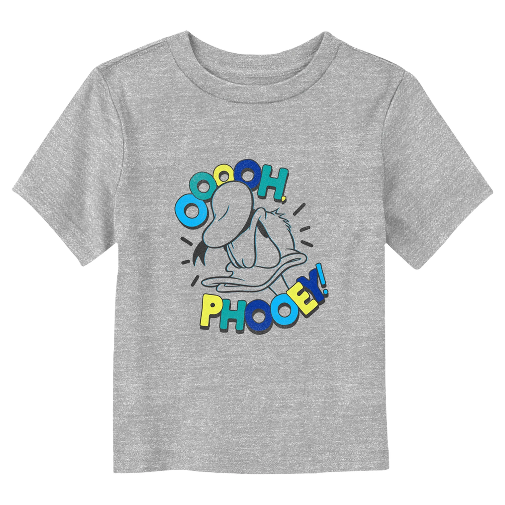 Toddler's Mickey & Friends Donald Duck Phooey Graphic Tee Athletic Heather 5T