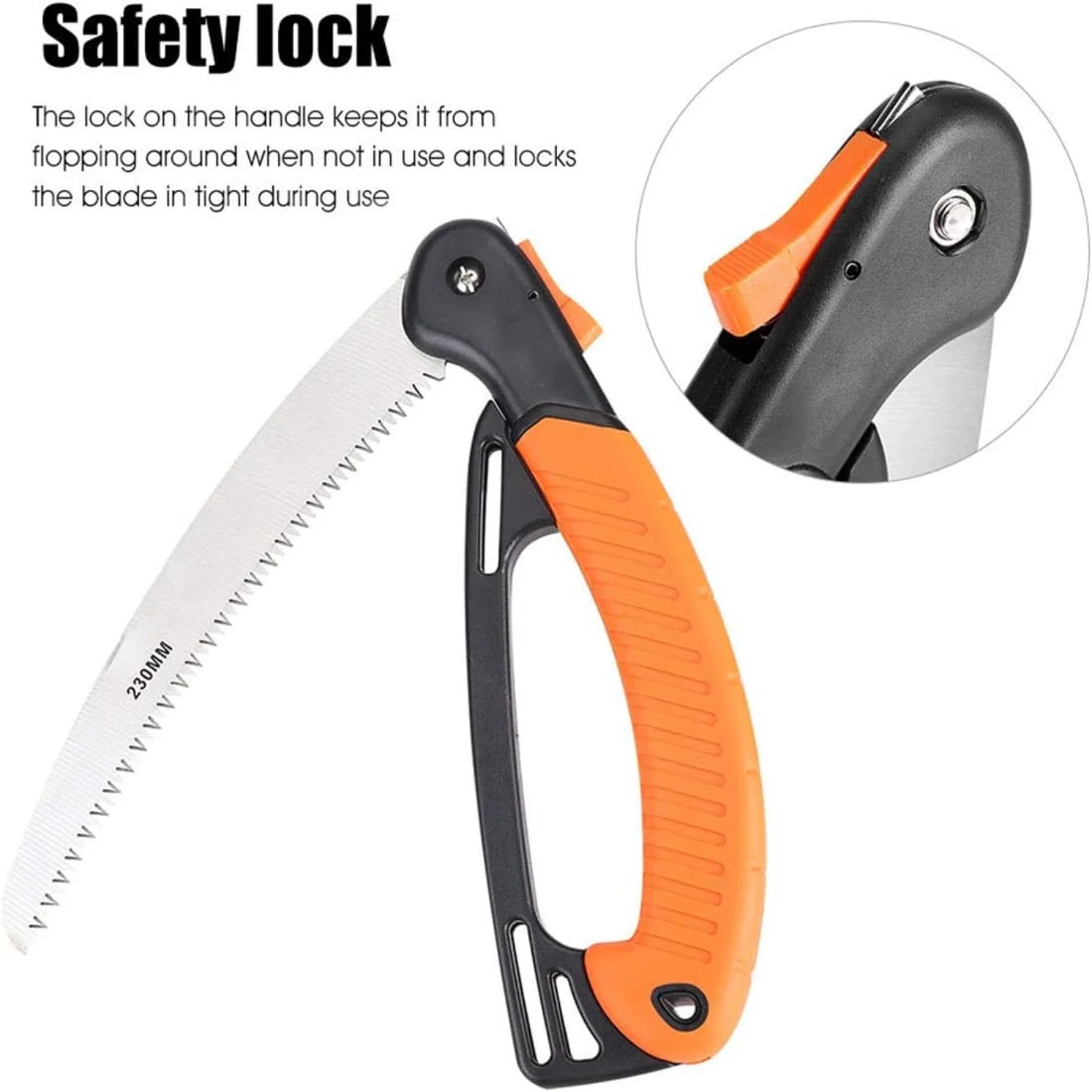 Folding Hand Saw for Gardening  Portable Handheld Saw Tree Pruning Trimming Wood Cutting Gardening Tool for Pruning  Trimming  Sawing  Camping  Hiking  Hunting and Wood Cutting