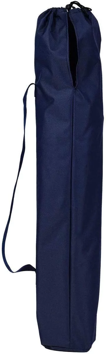 FETON Beach Chair with Canopy Shade, Folding Lawn Chair with Umbrella Cup Holder & Carry Bag, Portable Sunshade Chair for Adults for Outdoor Travel Hiking Fishing (Blue)