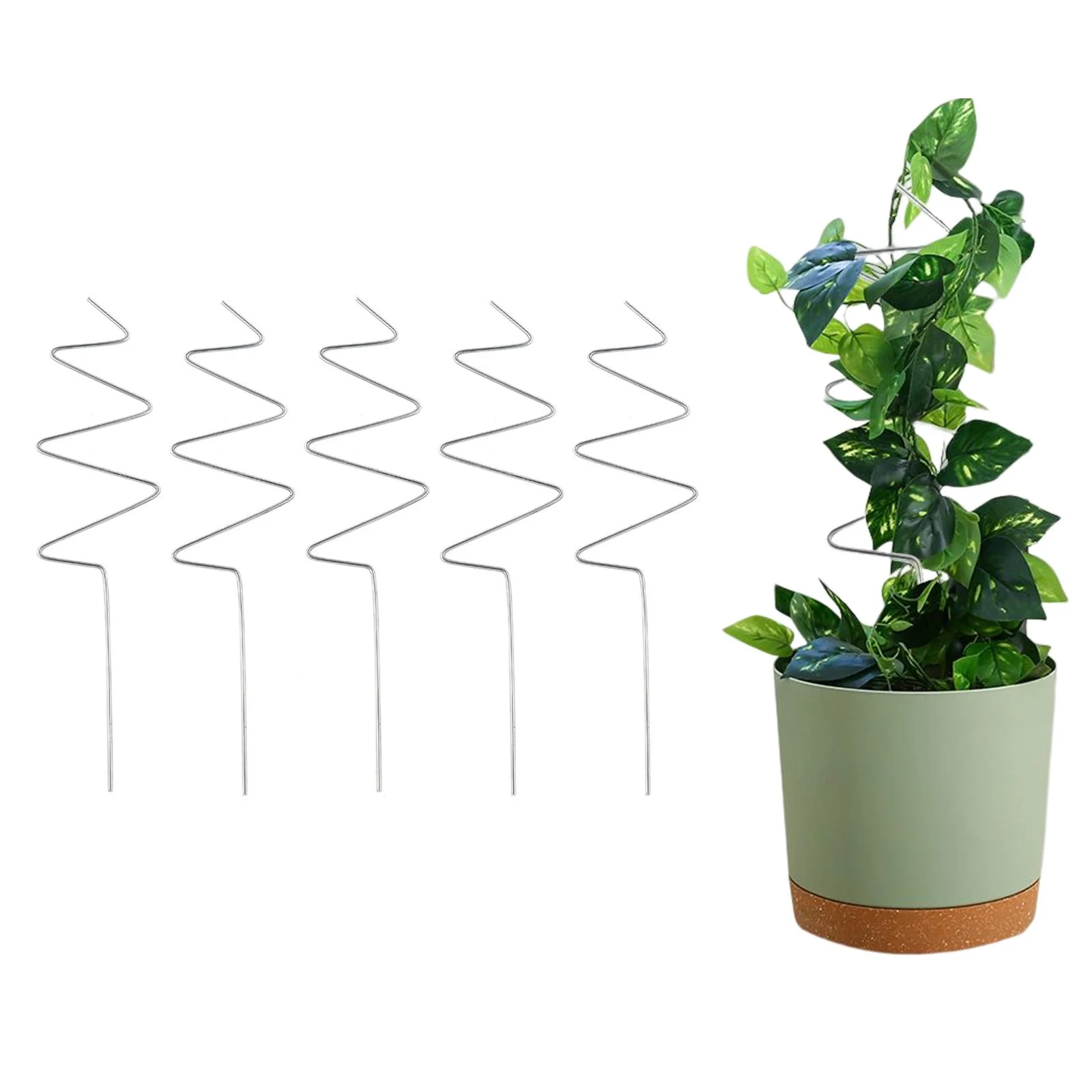 5x Plant Trellis Holder Space Saver Gardening Supplies Flower Stand for Outdoor Hydrangea Tomato 30cm