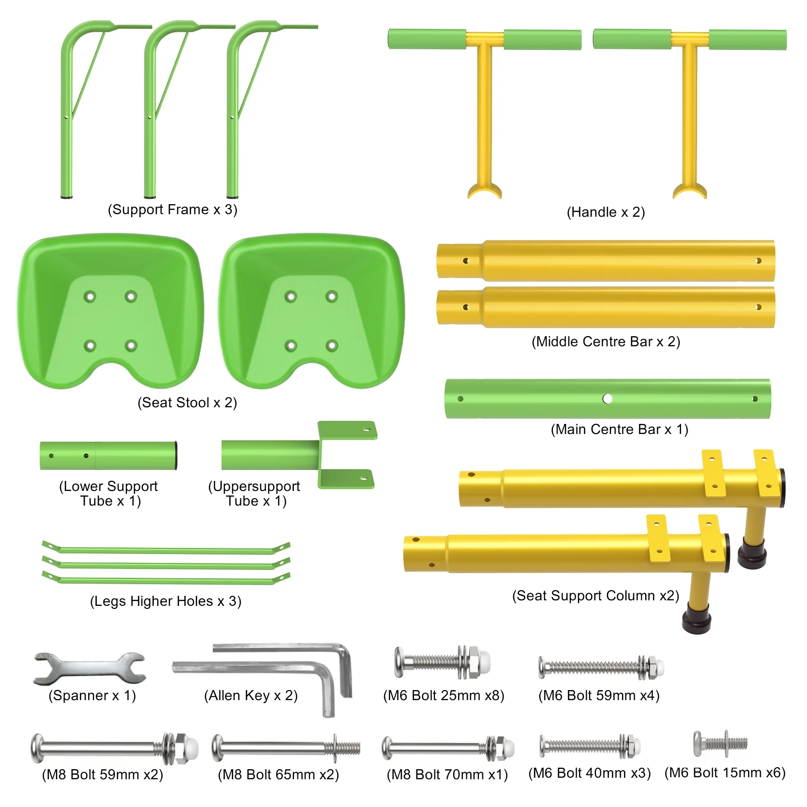 GIKPAL Kids Seesaw, Spinning Teeter Totter, 360 Degrees Rotating Kids Outdoor Playground Equipment for 3-10 Years Old Kids, Toddlers, Boys, Children