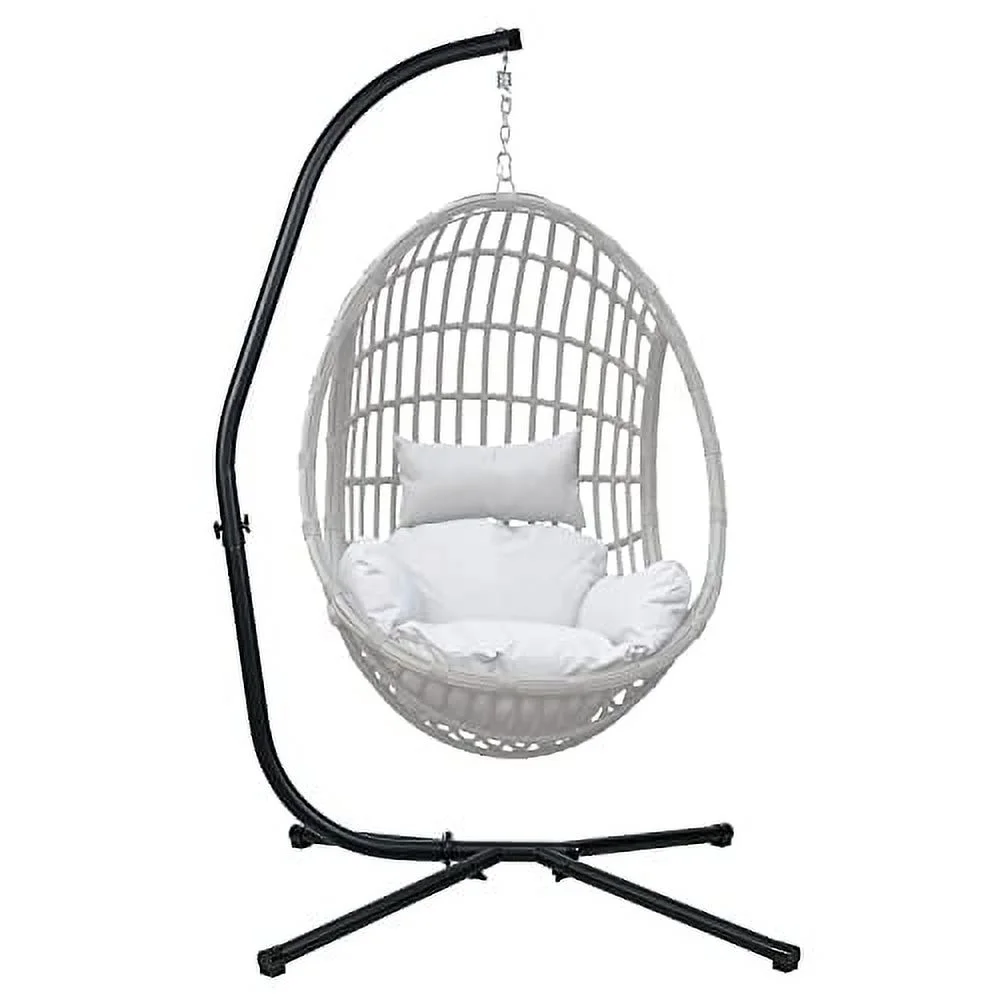 BPS Hammock Steel Stand Only C-Stand for Hanging Hammock Chairs - 300 Pound Capacity