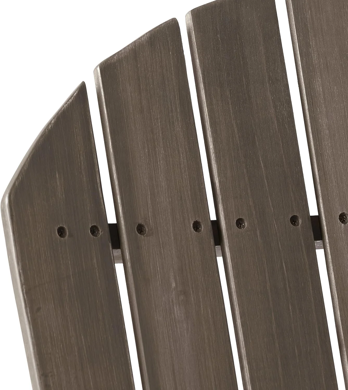 Christopher Home Milan Outdoor Rustic Acacia Wood Folding Adirondack Chair, Gray