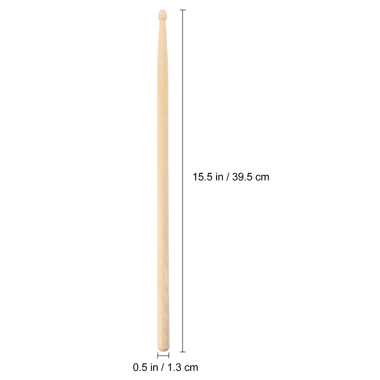 1 Pair of 7A Musical Instrument Walnut Wood Drum Sticks Professional Drumsticks