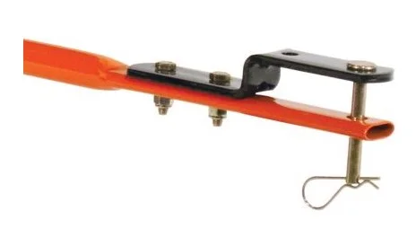 Agri-Fab 45-0463 Tow Behind Broadcast Spreader 130lb Capacity Metal Black