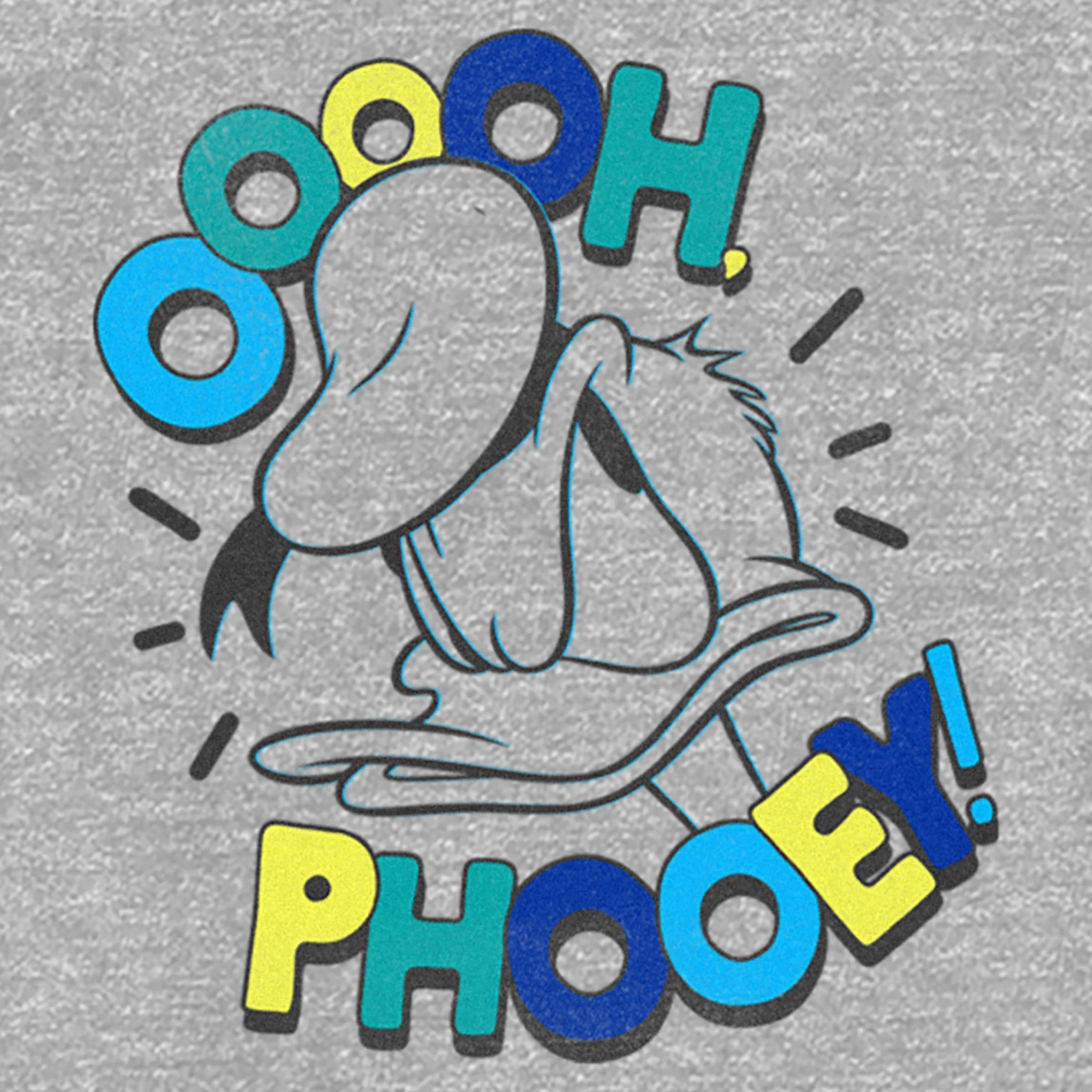Toddler's Mickey & Friends Donald Duck Phooey Graphic Tee Athletic Heather 5T