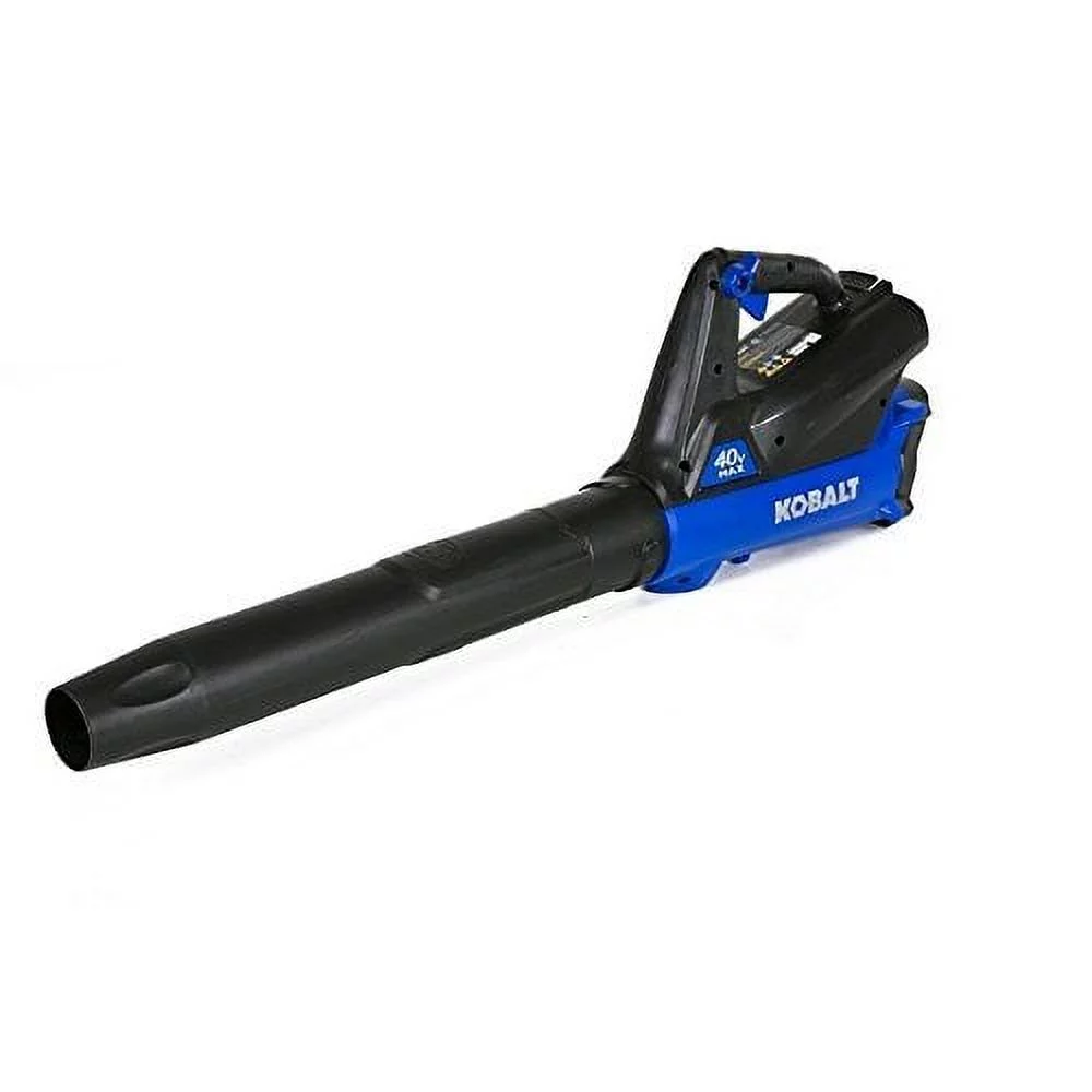 Kobalt 40-Volt Lithium Ion Li-ion 350-CFM 100-MPH Medium-Duty Cordless Electric Leaf Blower Tool Only - Battery/Charger Not Included