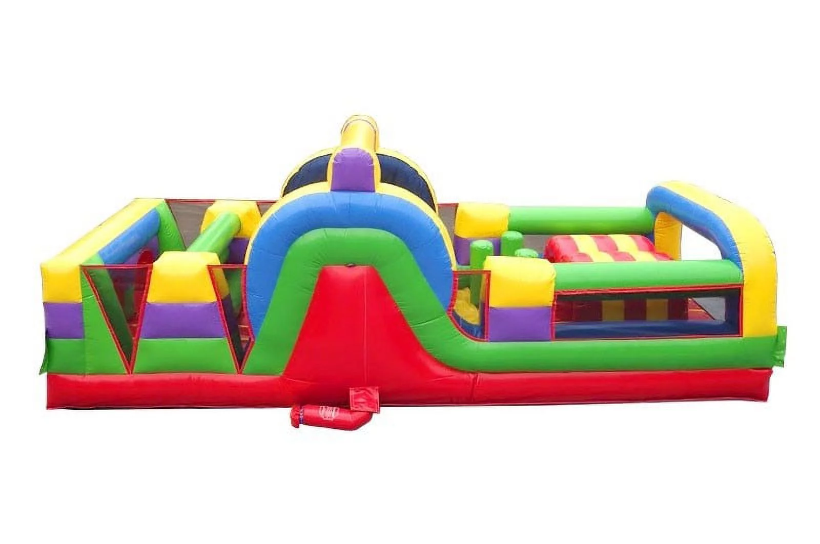 TentandTable Commercial Inflatable Obstacle Course, Retro