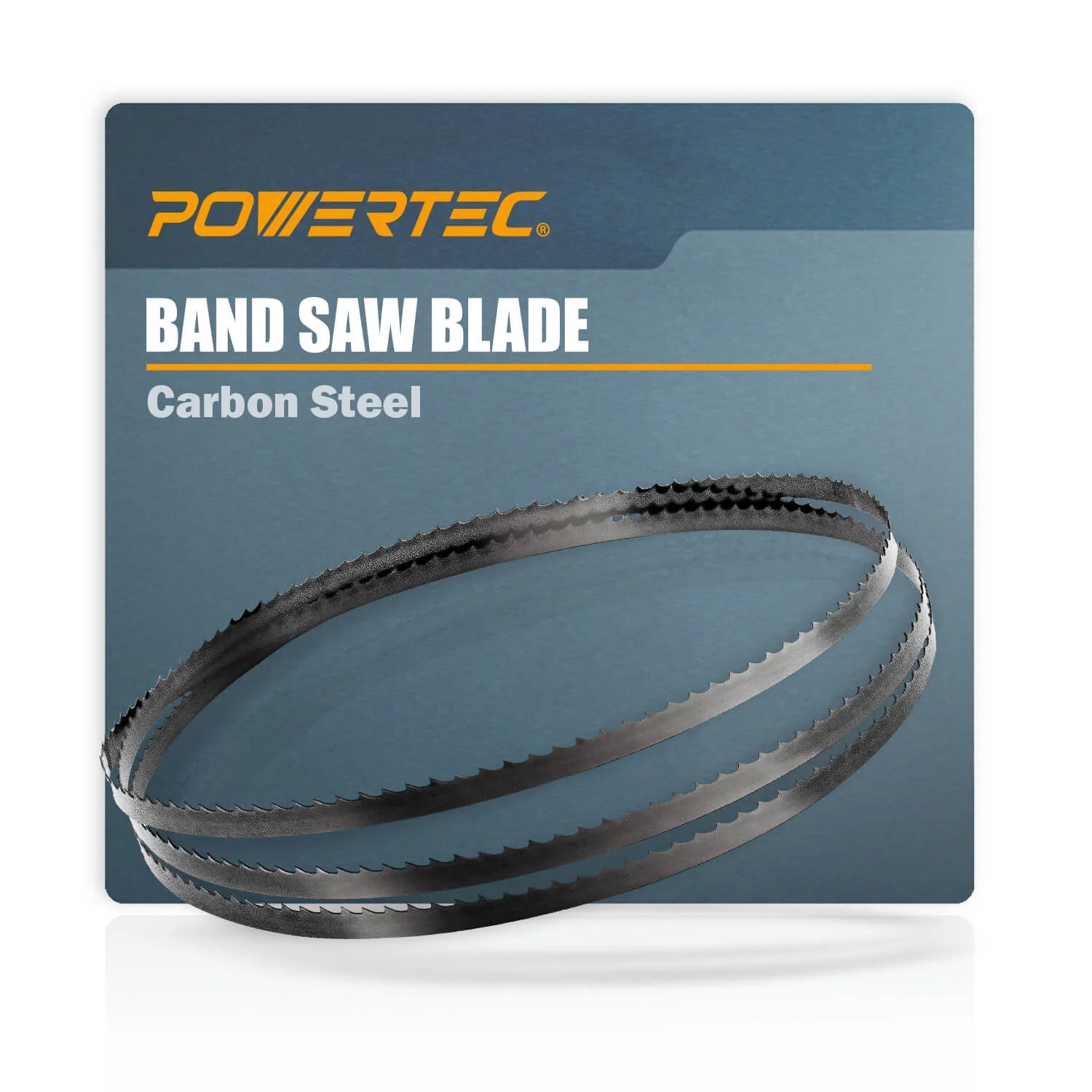 POWERTEC 70-1/2 Inch x 3/16 Inch x 10 TPI Bandsaw Blades for Woodworking, Band Saw Blades for Sears Craftsman 21400 and Rikon 10-305, 10-3061 10