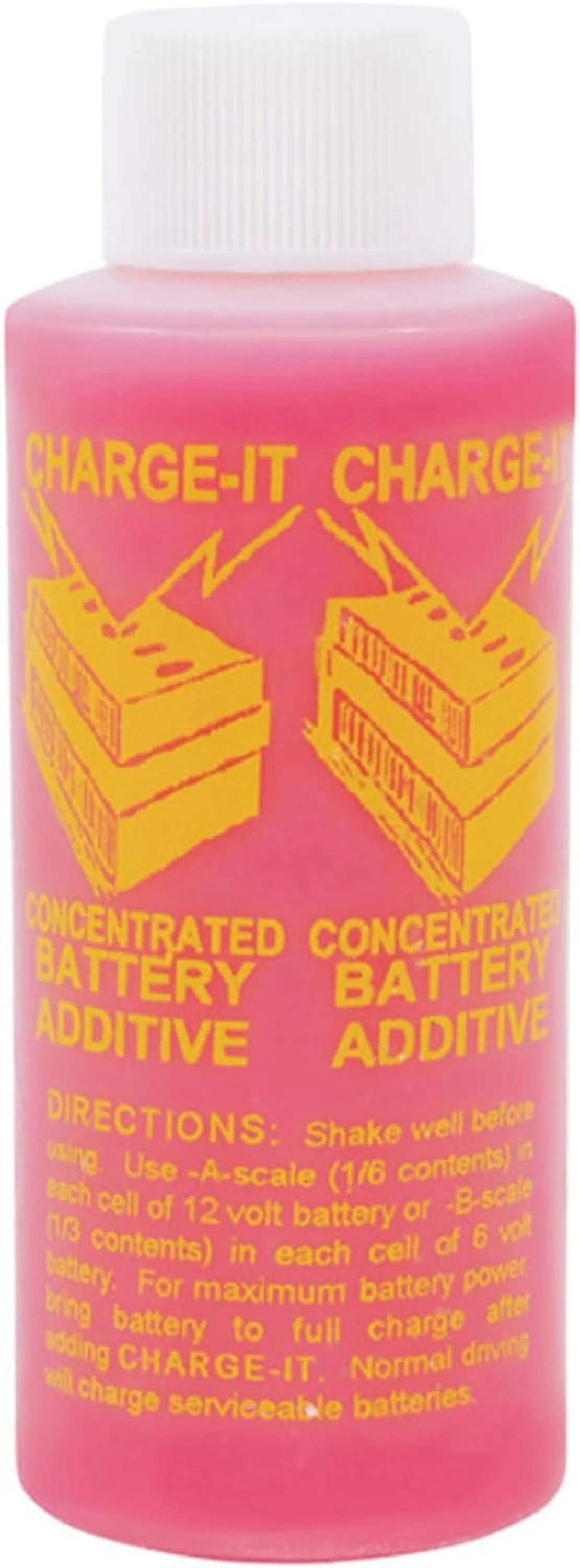 Solder-It Charge-It Battery Additive Heavy-Duty Concentrate (2 fl oz) | Battery Desulfator and Reactivator for Motorcycle, Golf Cart, Truck and Boat Batteries | Can Restore Charge to Dead Car Battery