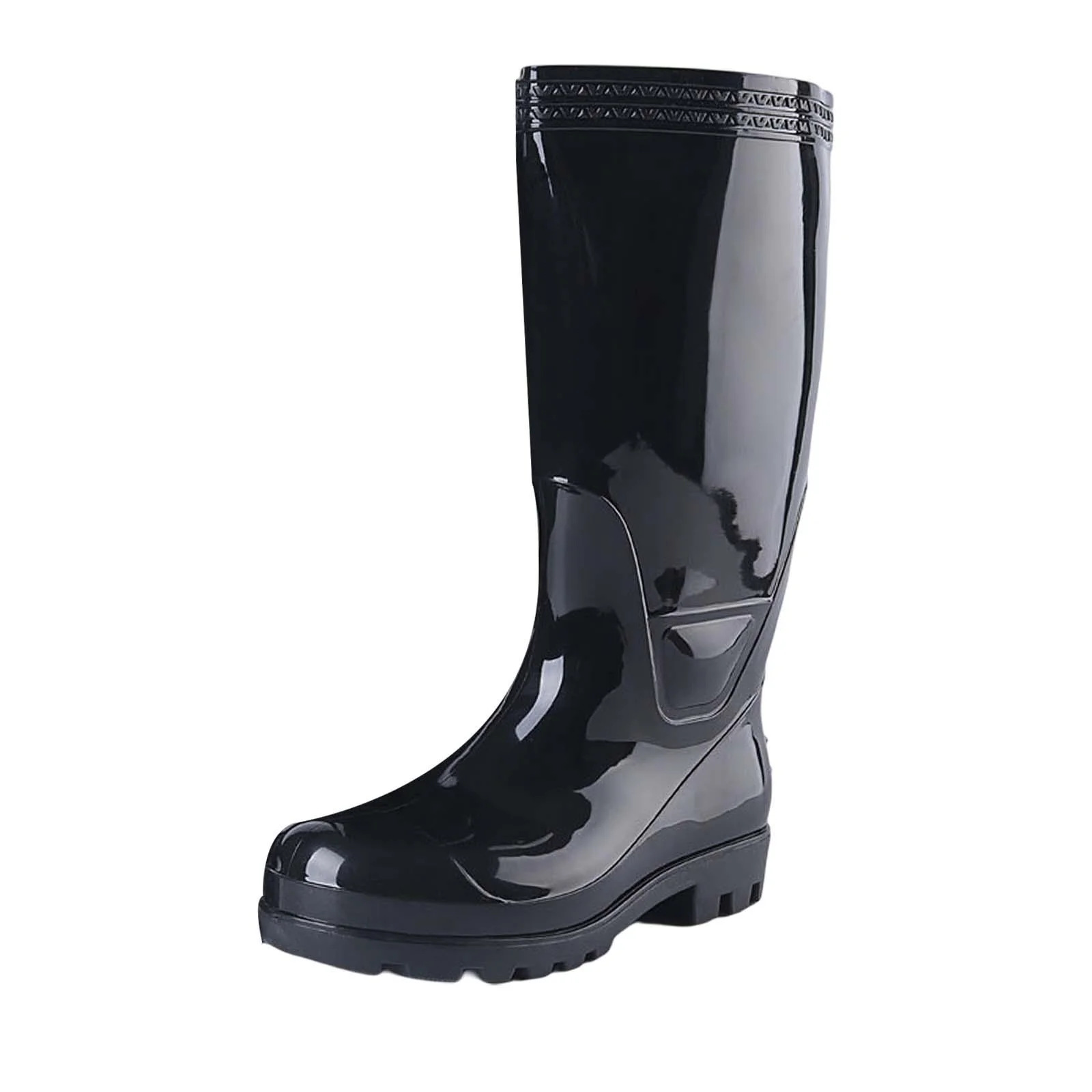 Rubber Work Boots, Rubber Boots for Men, Waterproof Rain Boots for Farming, Gardening, Fishing, Outdoor Work , 41