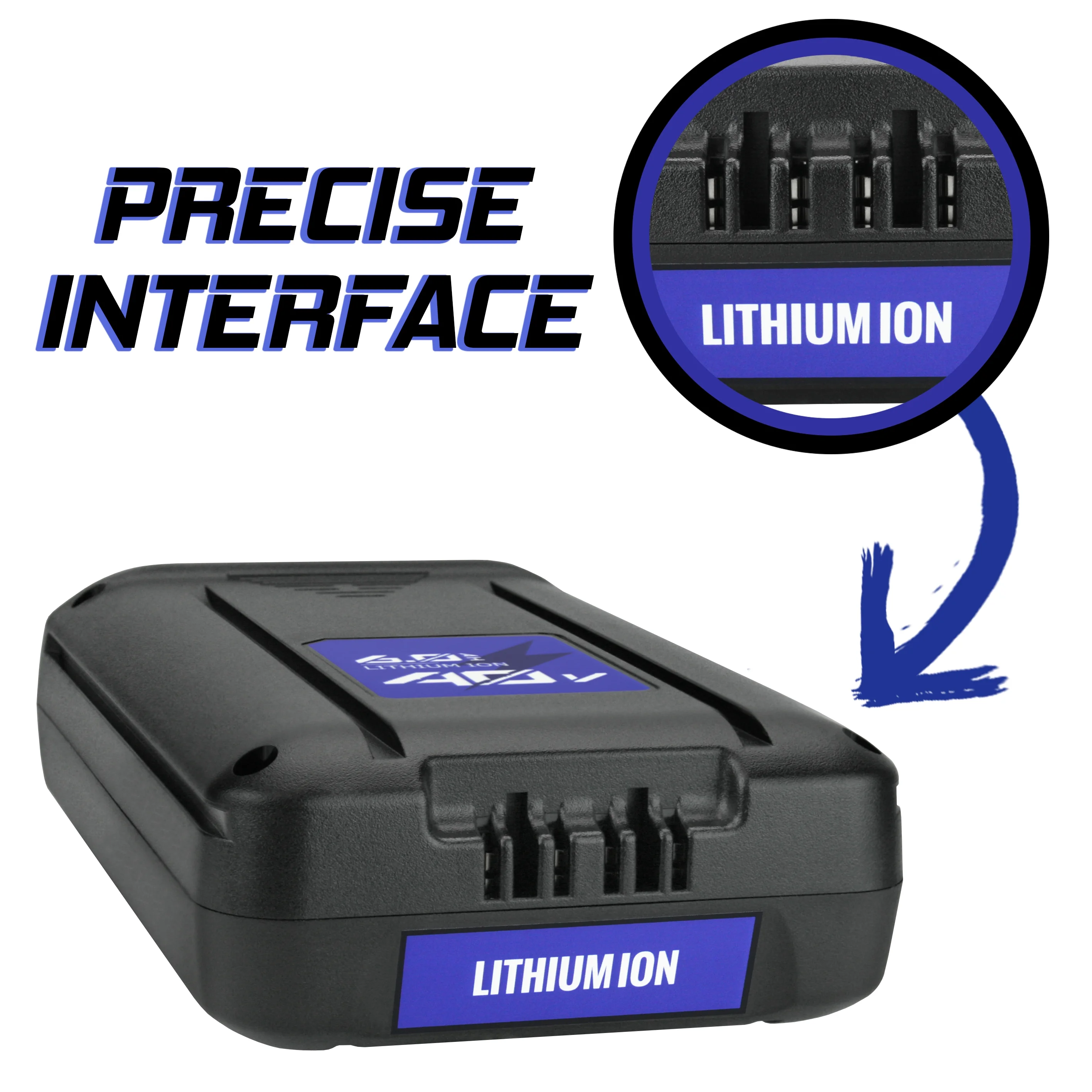 Banshee 60 volt Batteries Compatible with Kobalt 40V Max 6.0Ah Li-ion Batteries KB2540C-06 x2