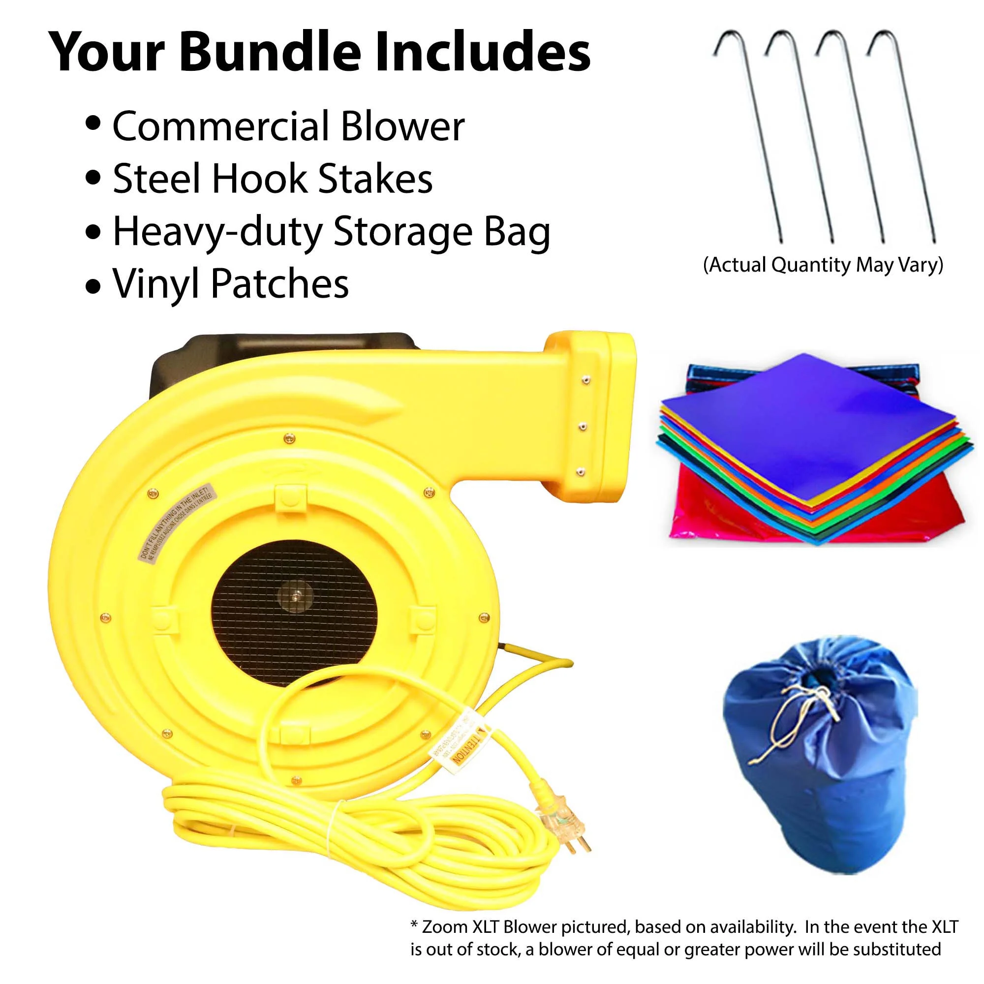 TentandTable Commercial Inflatable Obstacle Course, Retro