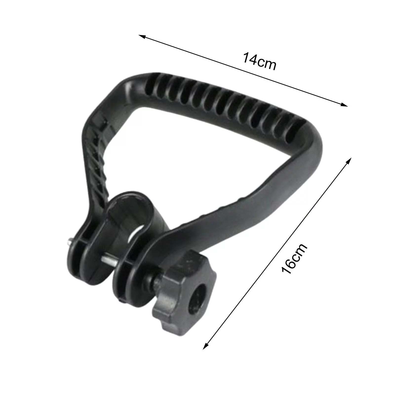 Universal Loop Handle Bar Mounting Hardware for Trimmer Lawn Garden Cutter Black