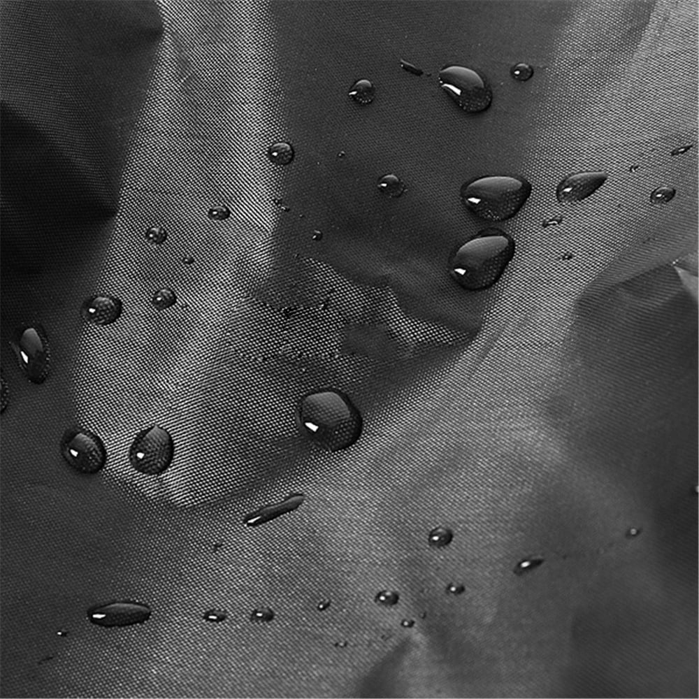 TJFU Black Chiminea Cover Outdoor Patio Waterproof Dustproof Sunscreen Protective Chimney Fire Pit Heater Cover Stove Cover Fit For 41 and 46