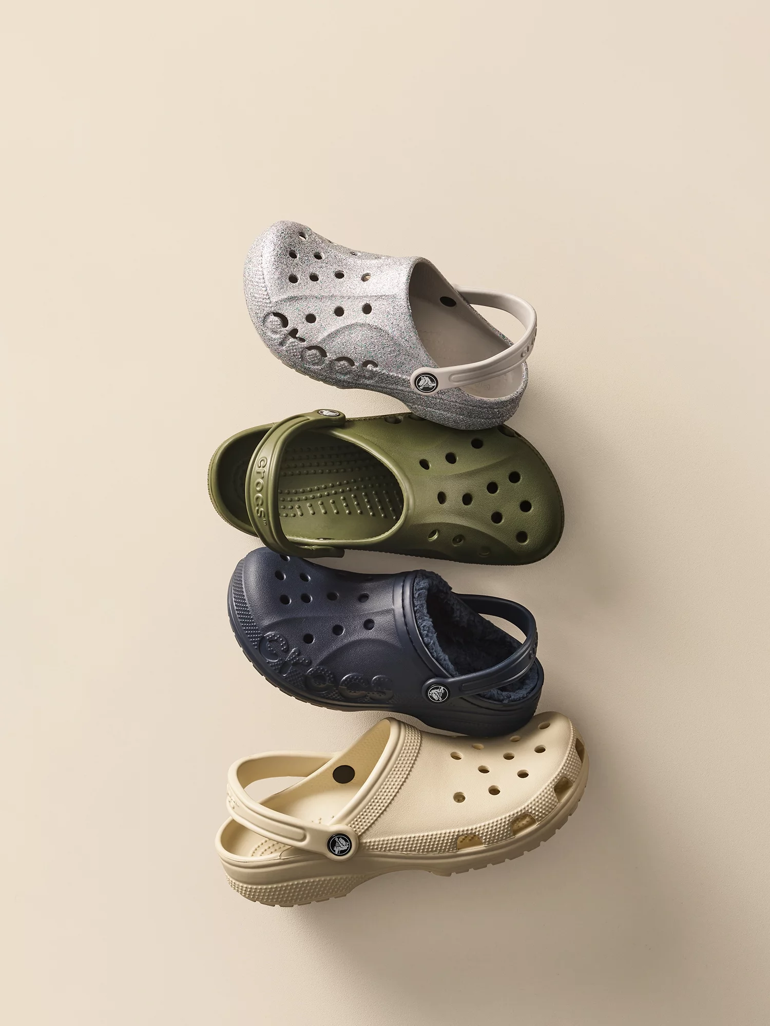 Crocs Toddler & Kids Baya Glitter Clog