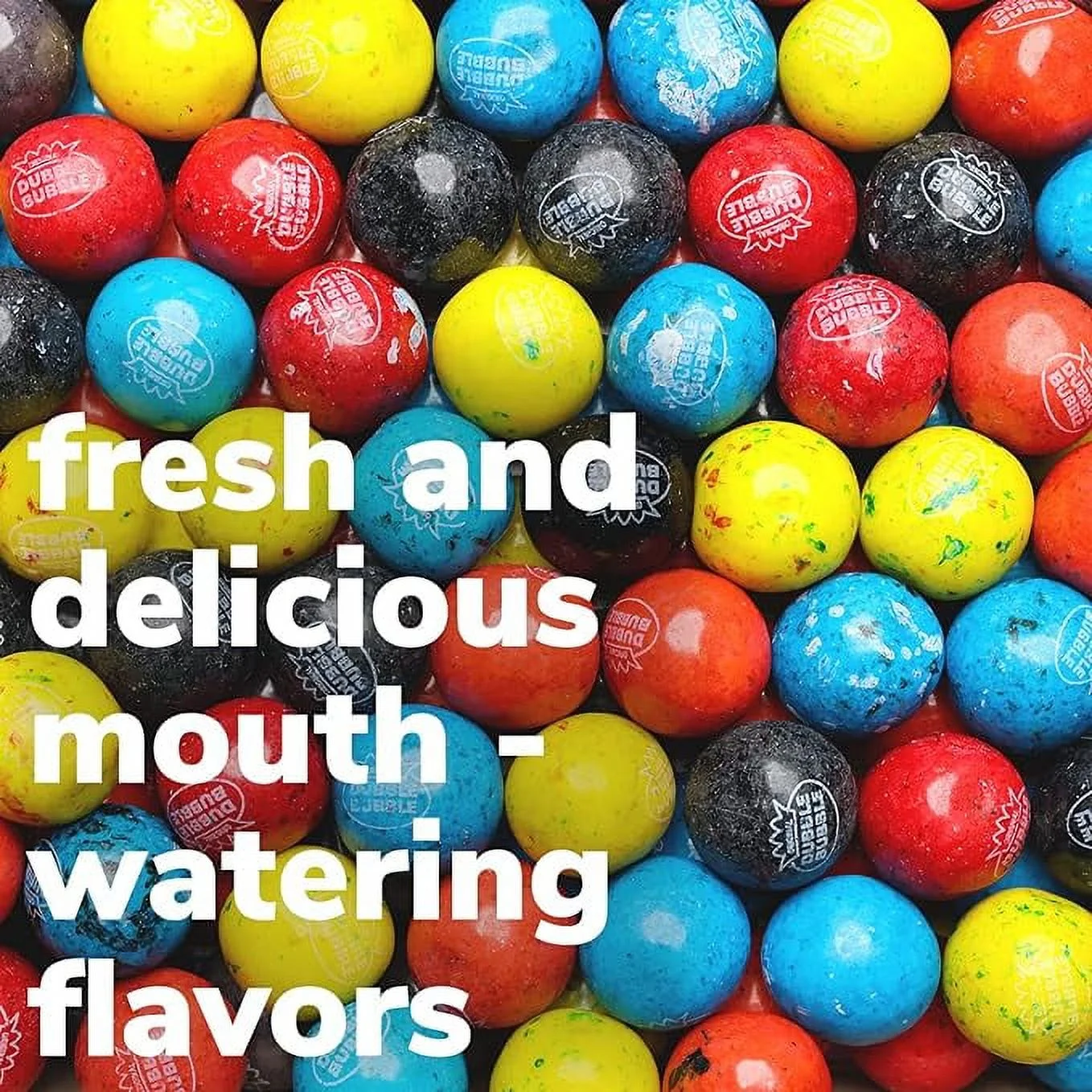 Gumballs for Gumball Machine - Berry Mix 25 mm 1 Inch Bubble Gum Balls Bulk - Vending Machine Refills - Chewing Gum - 1.7 Pound