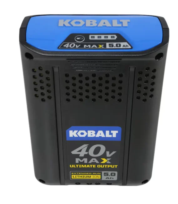 Kobalt 40-Volt Max 5-Amps Rechargeable Lithium Ion (Li-Ion) Cordless Power Equipment Battery