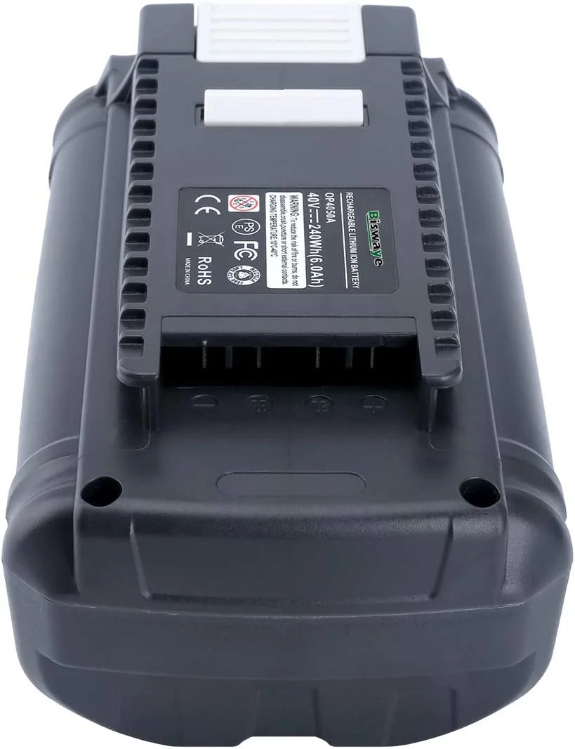 40V 6Ah Lithium Battery Replacement for Ryobi 40V Battery OP4040 OP40601 OP4026 OP40261 OP40401 OP40501 OP4015 OP40602 OP40404 OP40603 Compatible with Ryobi 40V Cordless Power Tools