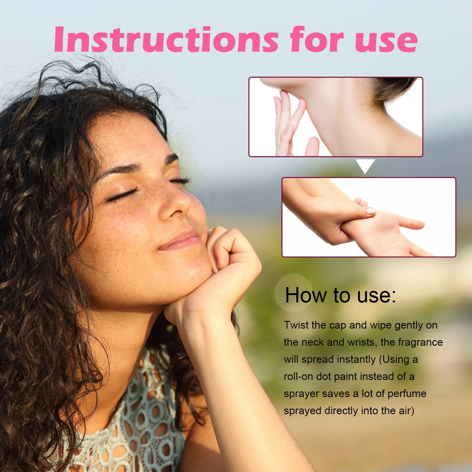 Women's Pheromones Perfume Fresh And Natural Feminine Pheromones Long Lasting Light Fragrance Long Lasting Perfume-2PCS