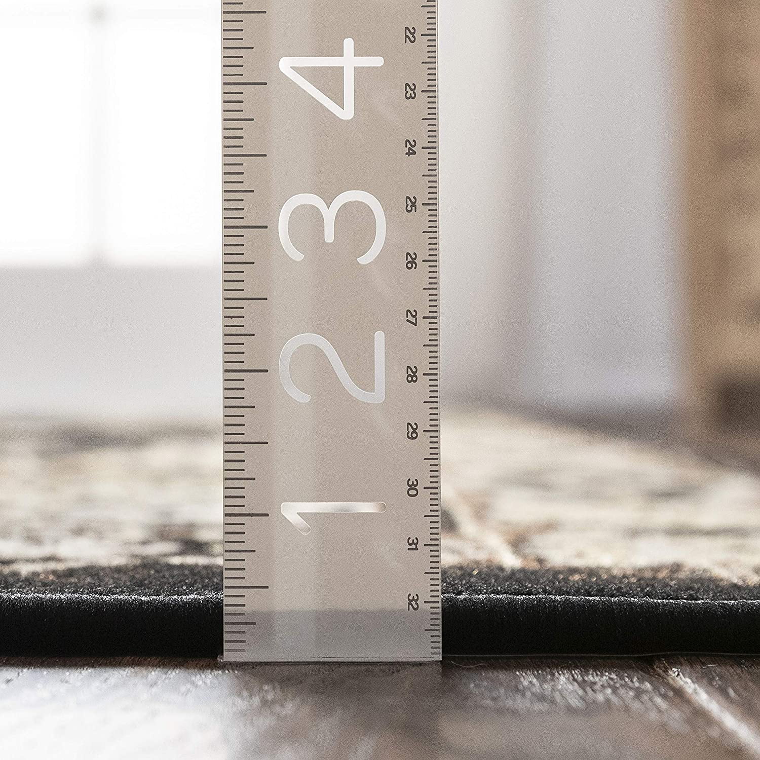 Well Woven Miami Oriental Traditional Area Rugs, Black