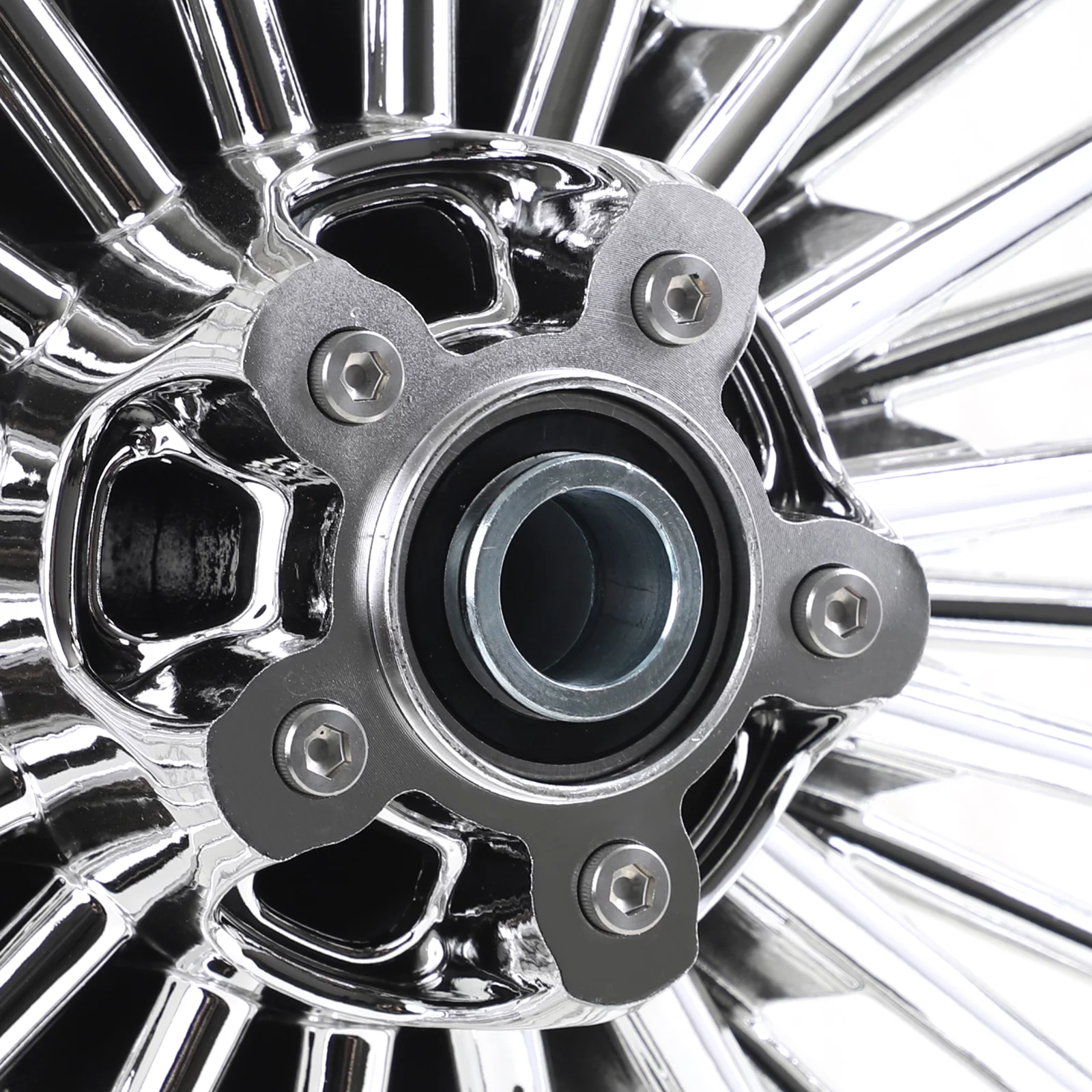 21x2.15 18x5.5 36 Fat Spoke Front Rear Wheels Rim for Harley Dyna Street Bob FXDB Wide Glide