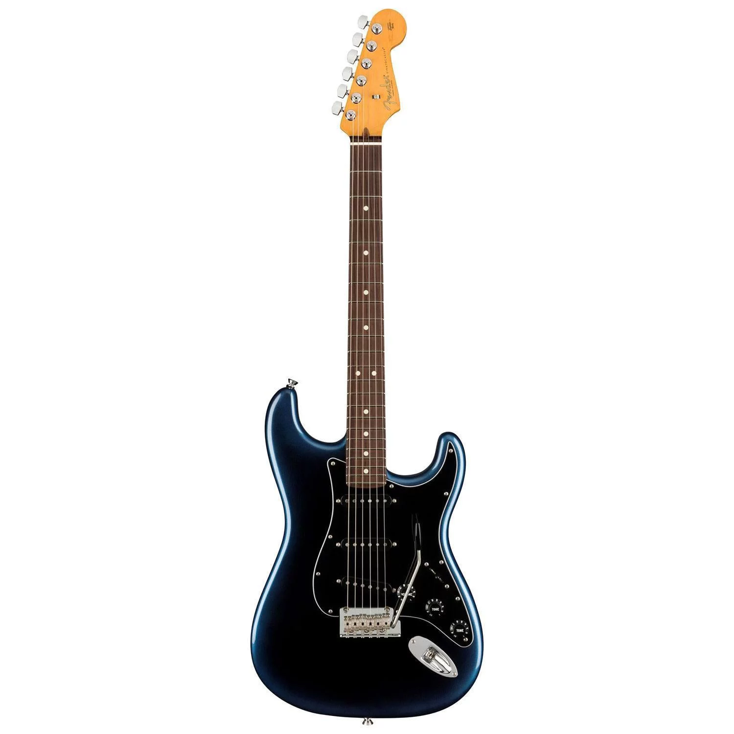 Fender American Professional II Stratocaster Electric Guitar (Dark Night, Rosewood Fretboard)
