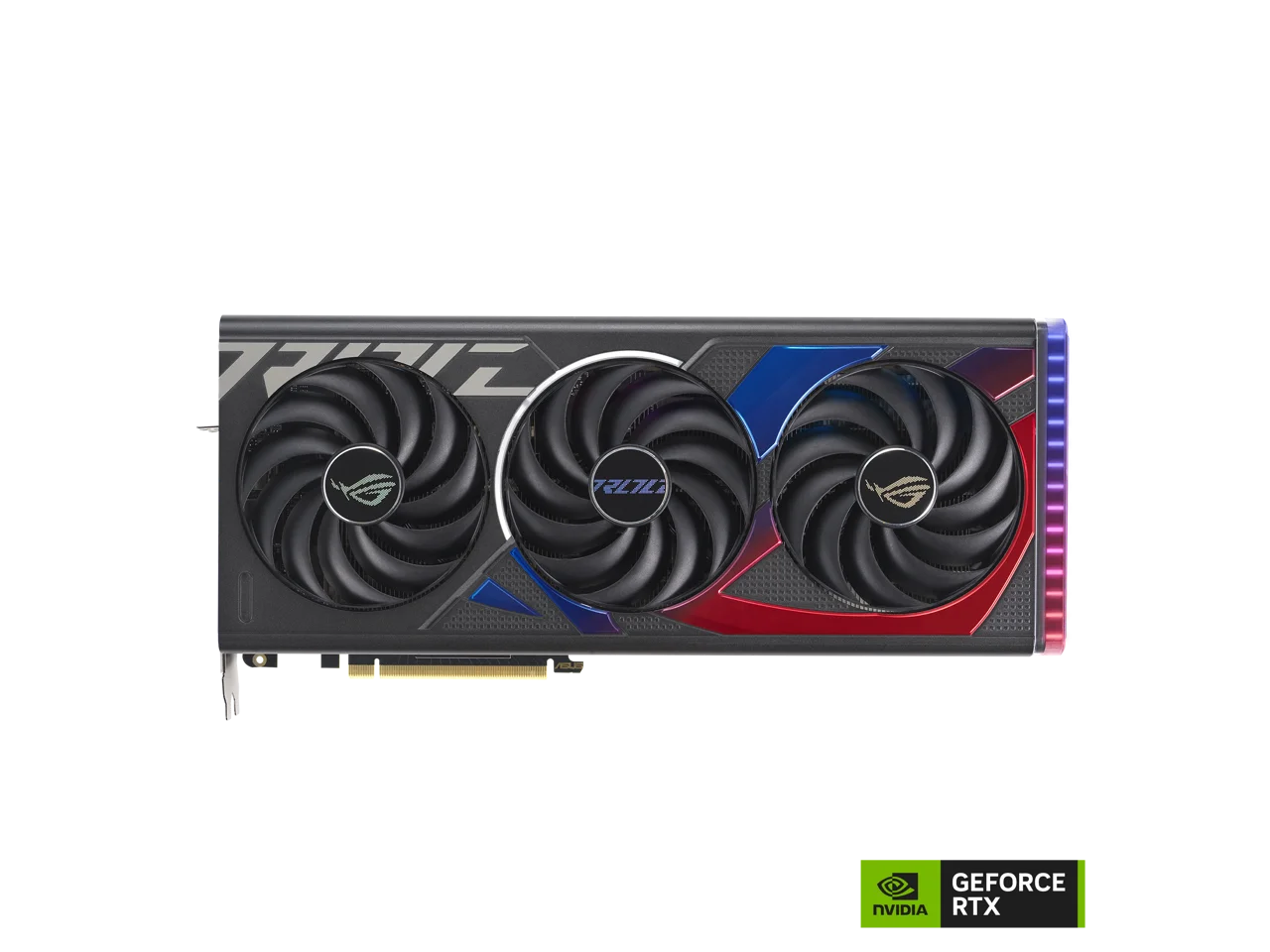 ASUS ROG Strix GeForce RTX 4070 SUPER Gaming Graphics Card (PCIe 4.0, 12GB GDDR6X, DLSS 3, HDMI 2.1a, DisplayPort 1.4a, Massive vented backplate, Aura Sync) ROG-STRIX-RTX4070S-12G-GAMING