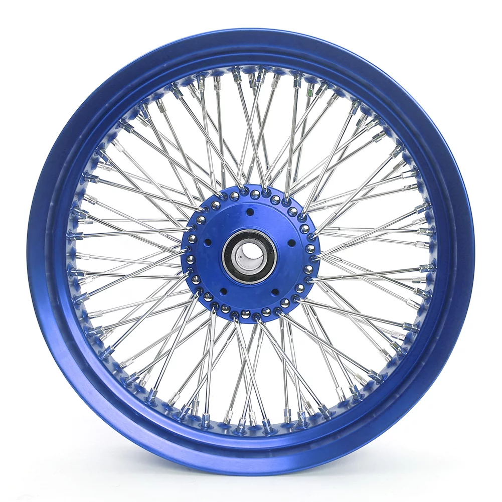 16x3.5 Spoked Wheels Rims Hubs Sppkes for Harley Dyna Wide Glide Fat Street Bob