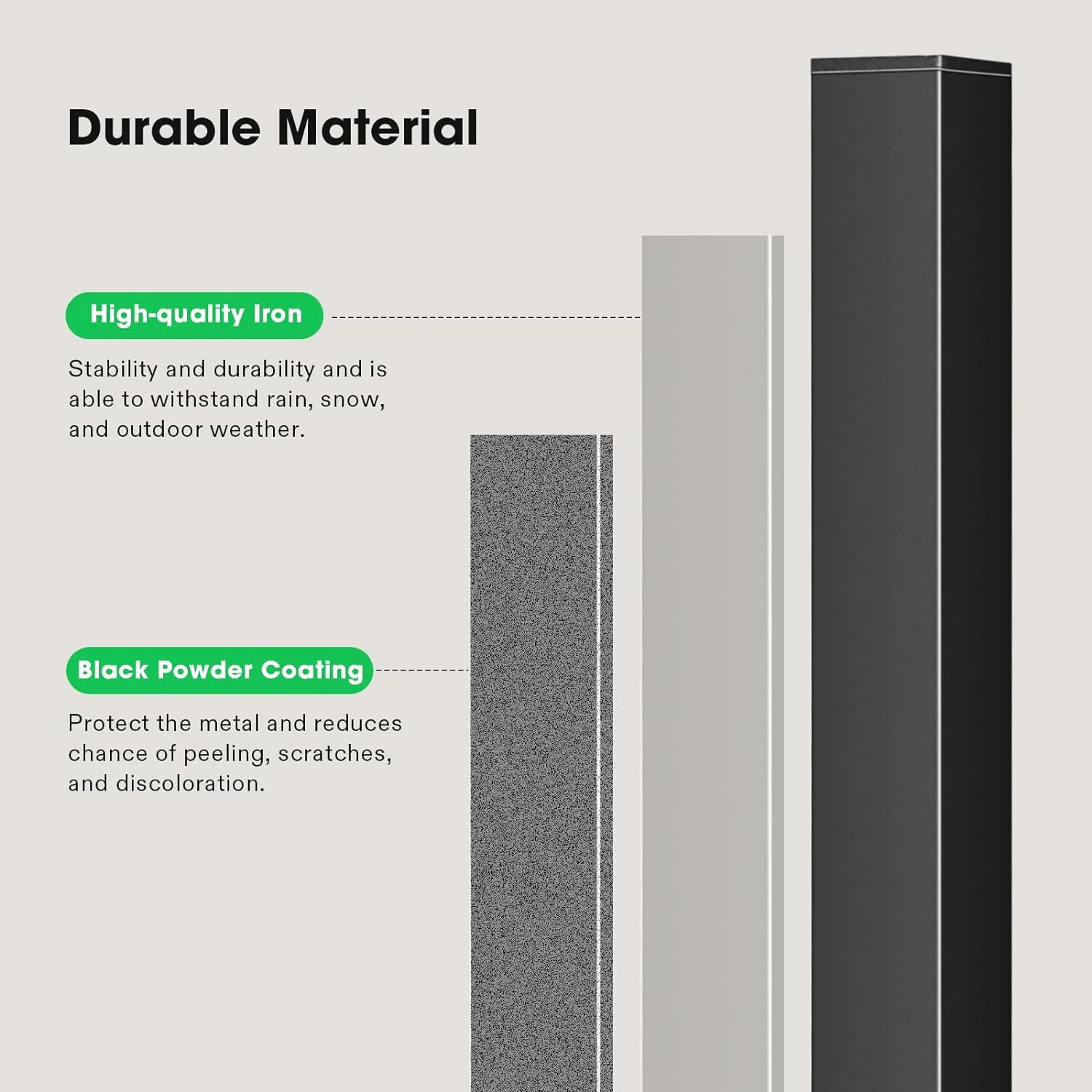 VIVOSUN Outdoor Handrail, 26