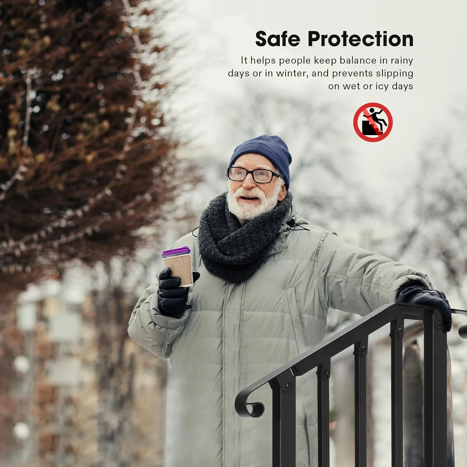 VIVOSUN Outdoor Handrail, 26