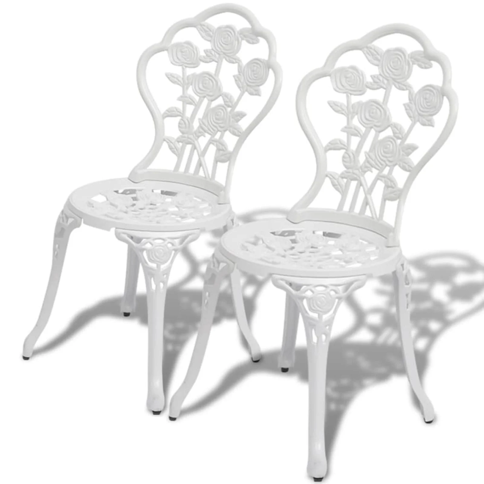 Irfora ,3 Piece SetSet Table And Chairs Cast Aluminum White Small Patio FurnitureFurniture Rewis 42165 Zeyuan Barash Camerina