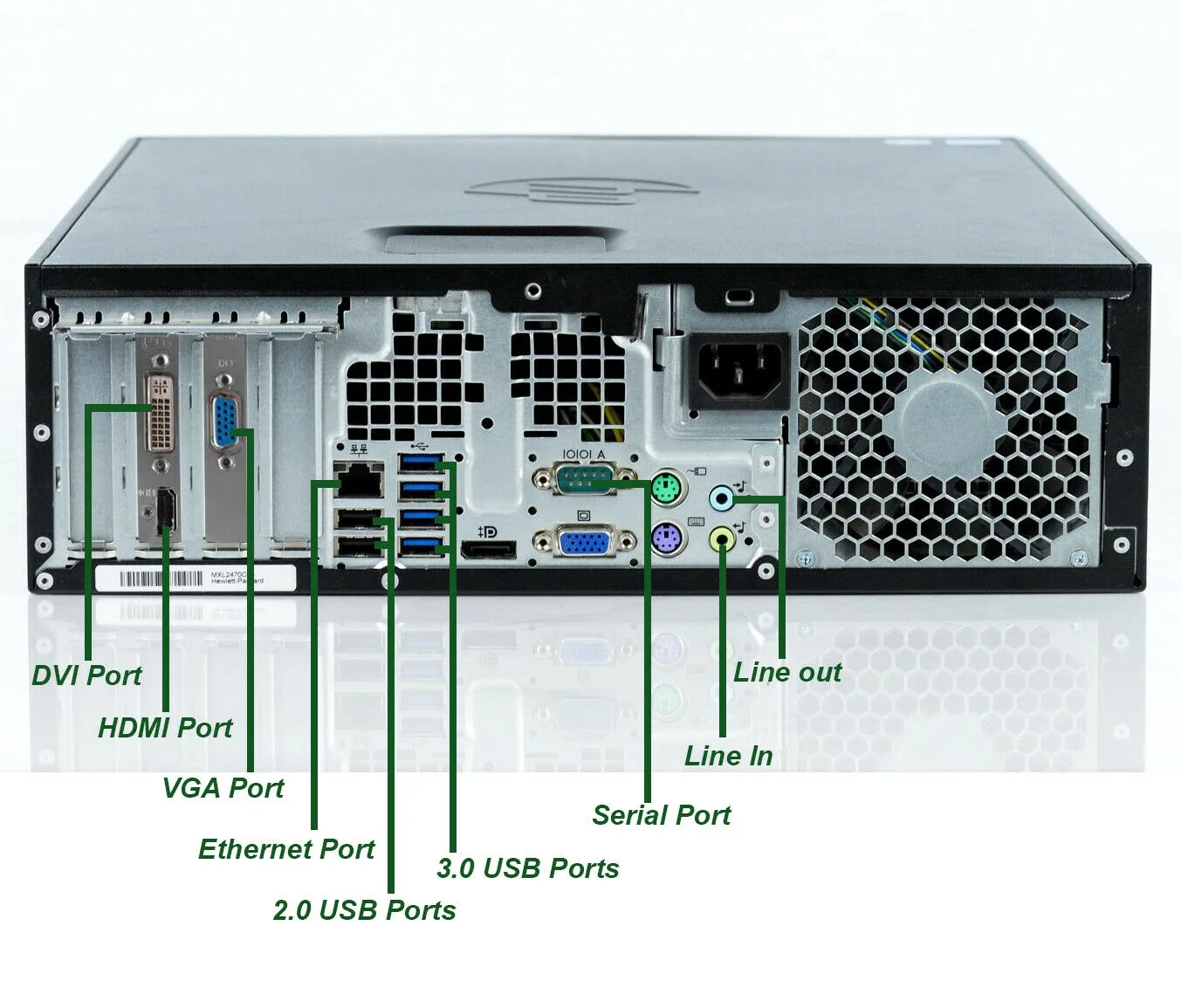 Restored Gaming HP 6300 SFF Computer Core i5, 16GB Ram, 500GB HDD, 120GB SSD, NVIDIA GT 730, New 20