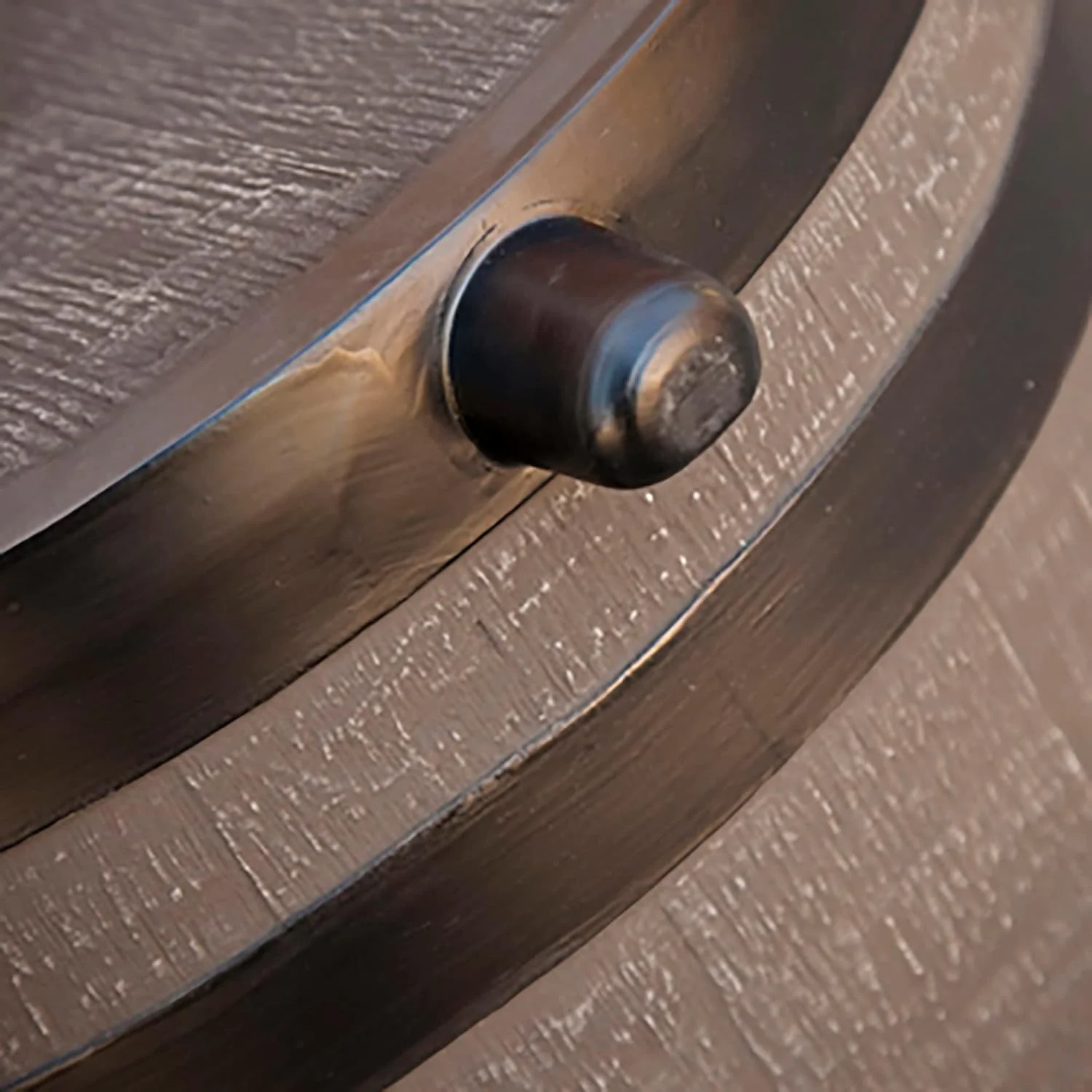 RTS Home Accents 50 Gallon Flat Back Rain Barrel With Kit, Woodgrain With Black Stripes (2 Pack)