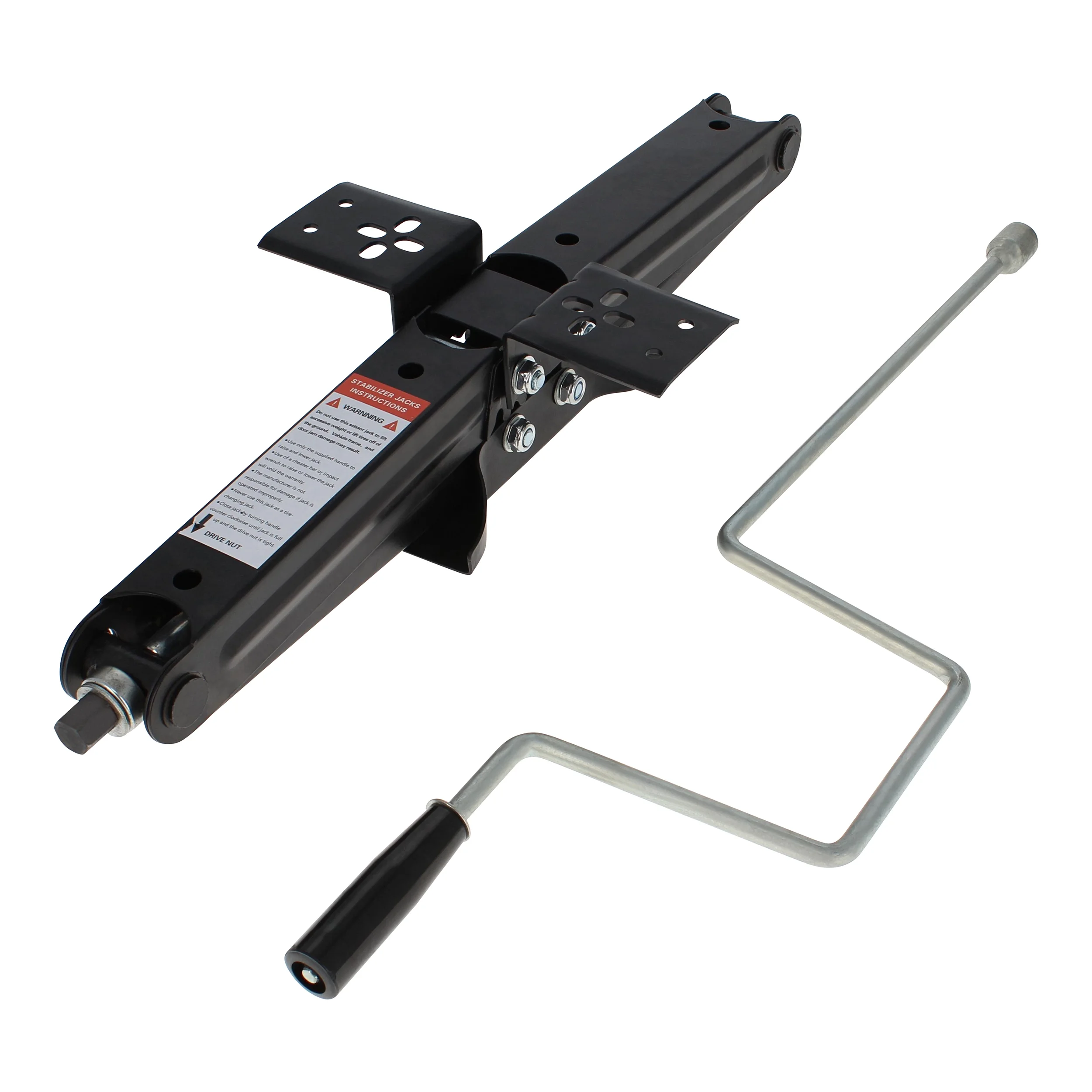 Dumble 2pk Stabilizing Trailer Jack - 7500lb Adjustable Scissor Jack Stabilizers