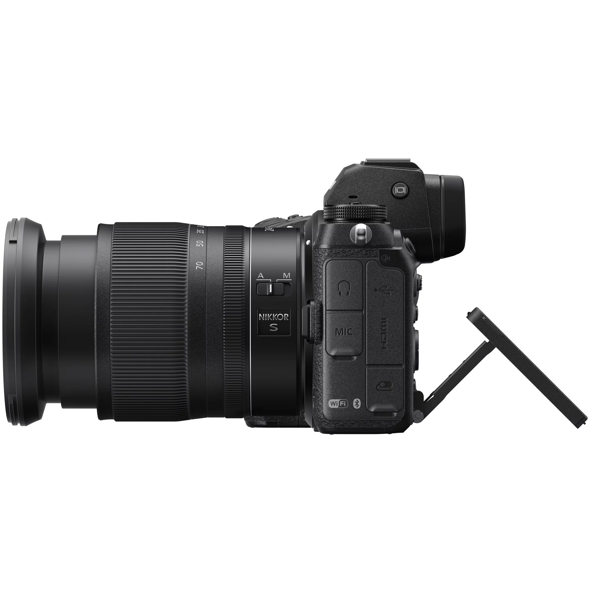 Nikon Z7II Mirrorless Camera Body + NIKKOR Z 24-70mm f/4 S Lens Kit FX-Format Full-Frame 4K UHD Bundle with Deco Gear Travel Gadget Bag Case + Extra Battery + LED + Filters + Software & Accessories