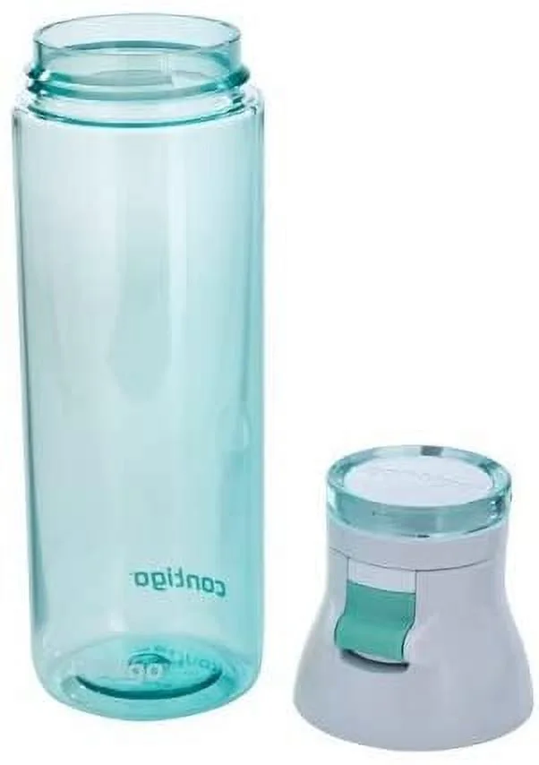 Contigo Jackson Reusable Water Bottle, 24oz, Grayed Jade 1 ea (Pack of 2)