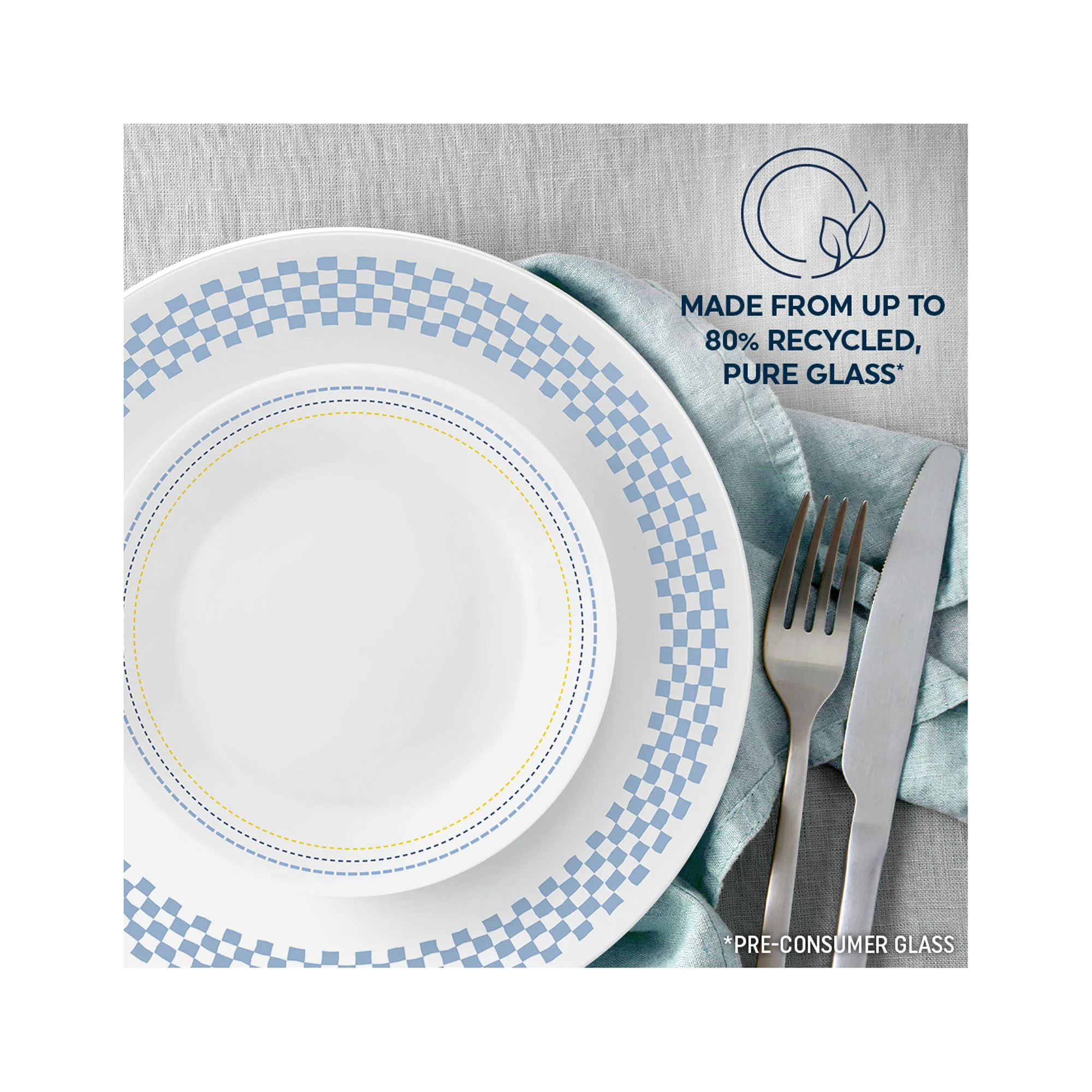 Corelle Amelia 12-Pc Dinnerware Set, Serves 4