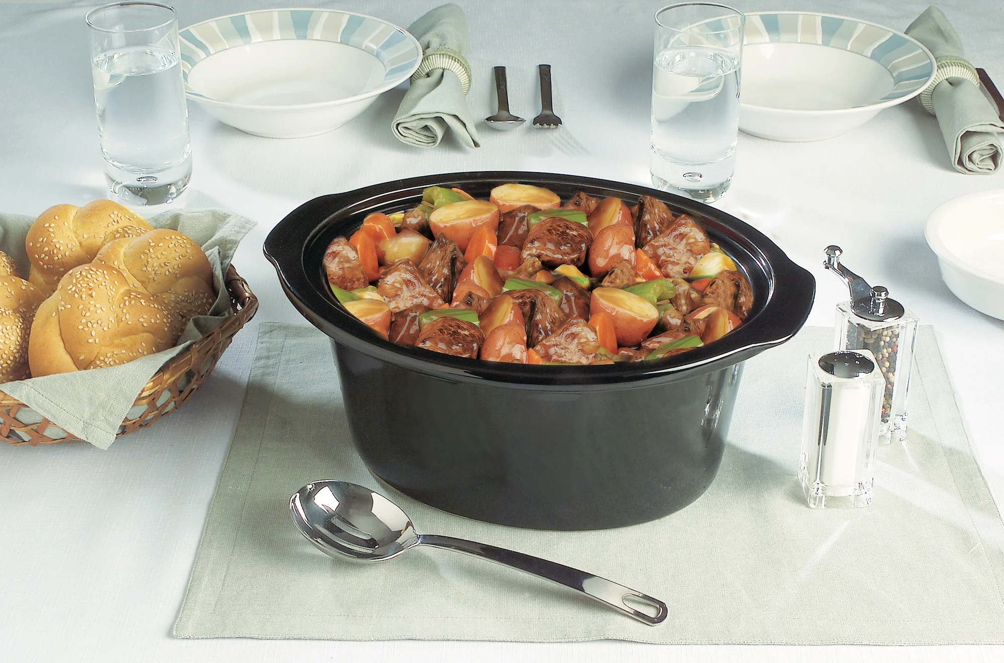 Crock-Pot 8 Quart Programmable Stainless Steel Slow Cooker