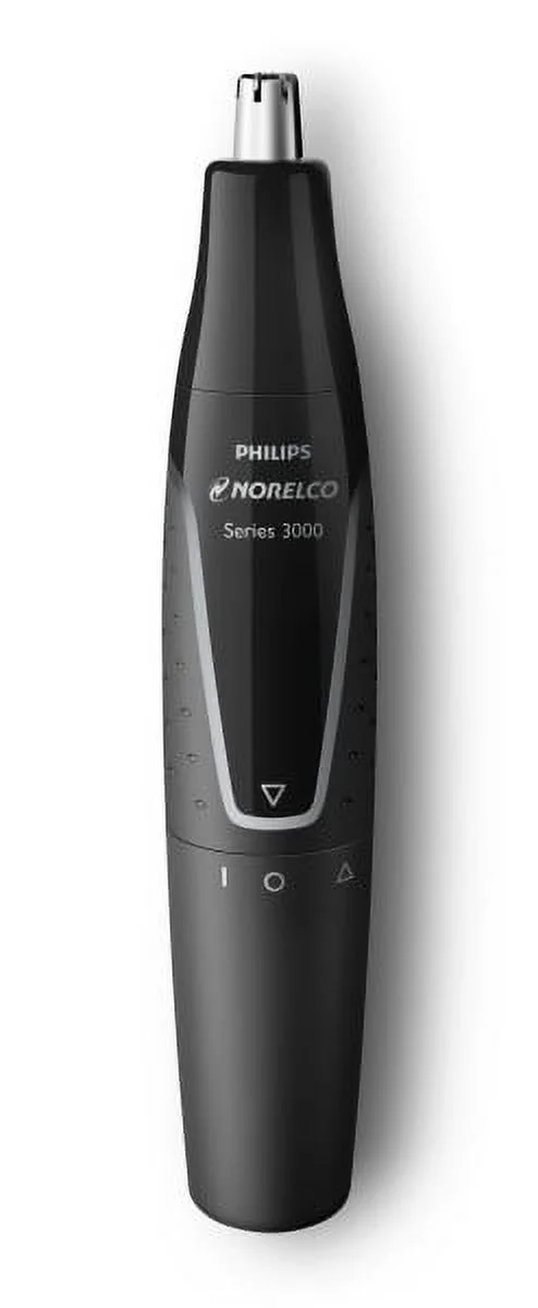 Philips Norelco Nose trimmer 3000, NT3000/49, with 6 pieces for nose, ears and eyebrows